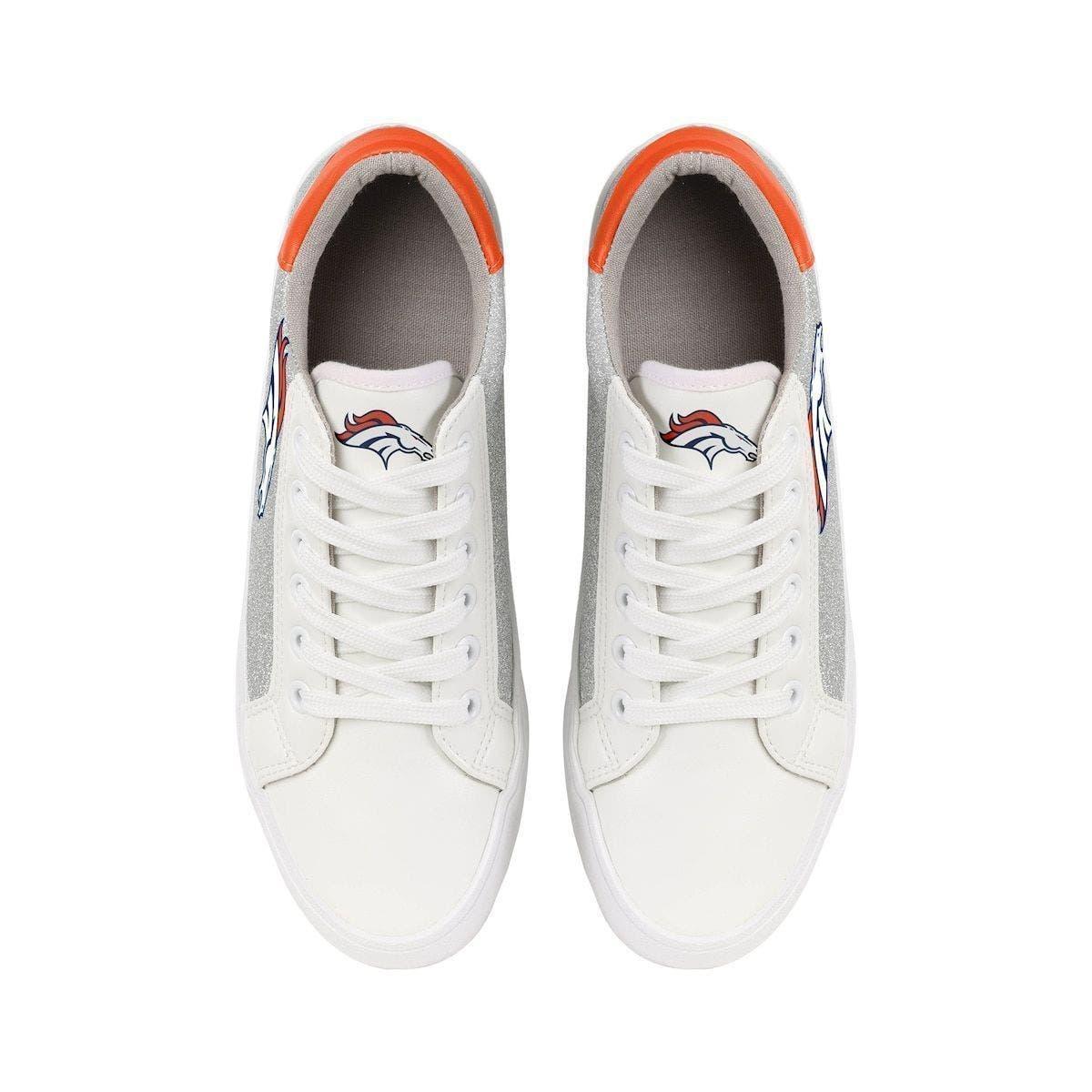 Denver Broncos Mens Low Top Big Logo Canvas Shoe FOCO