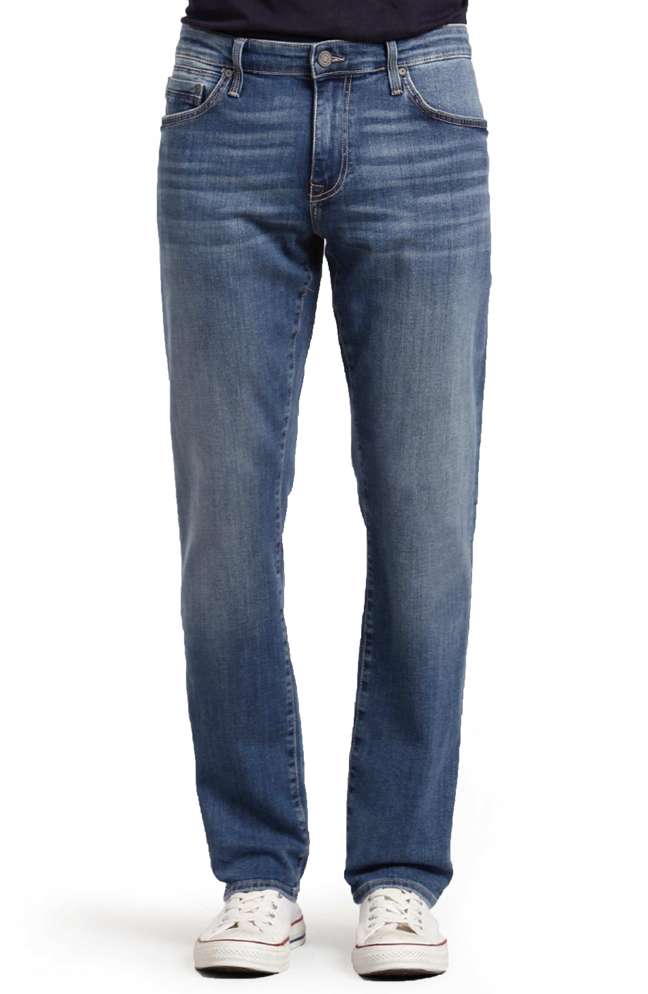 Mavi Denim Zach Straight Leg Jeans in Blue for Men Lyst