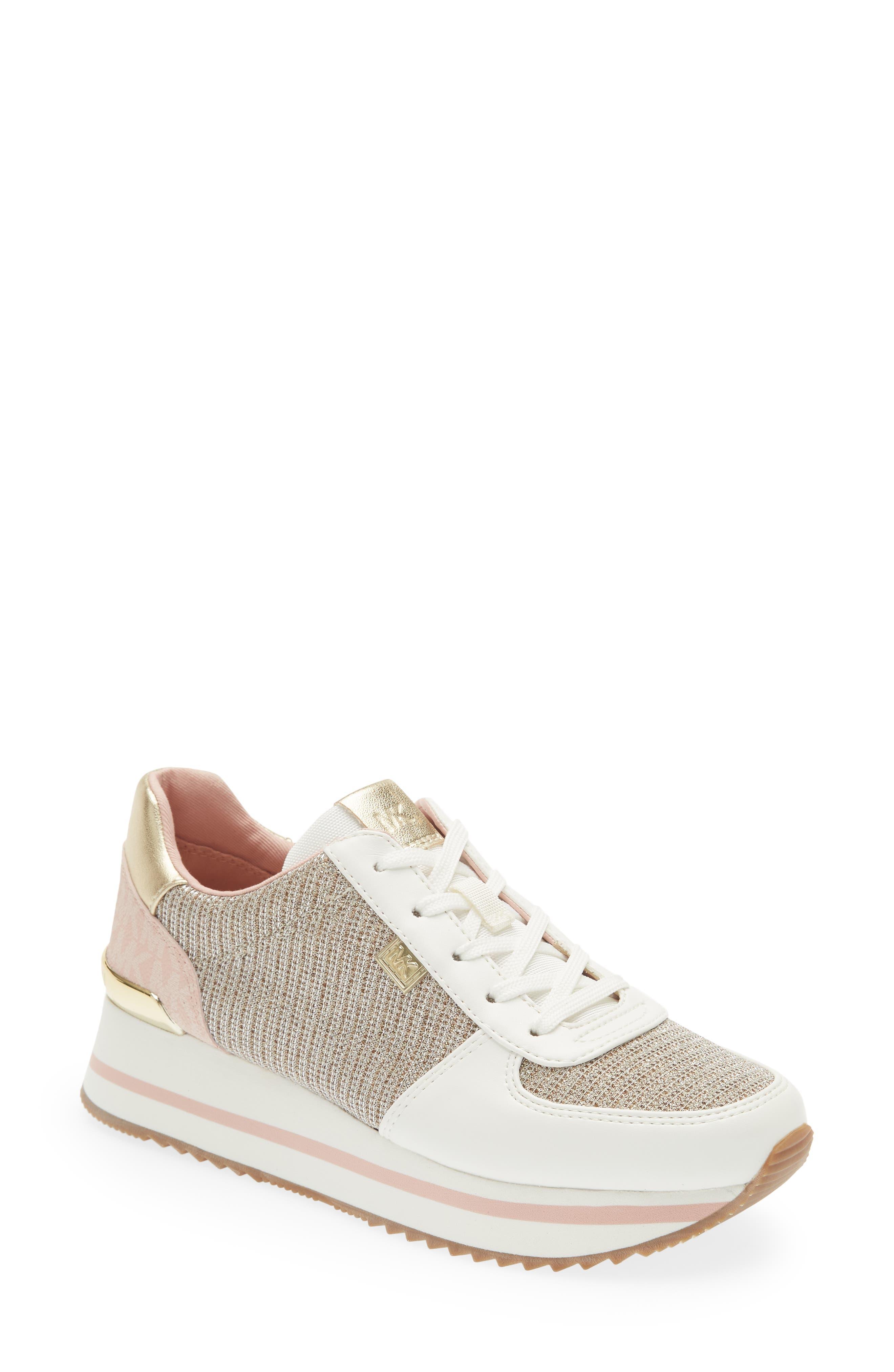 Michael Kors Womens Monique Knit Trainer