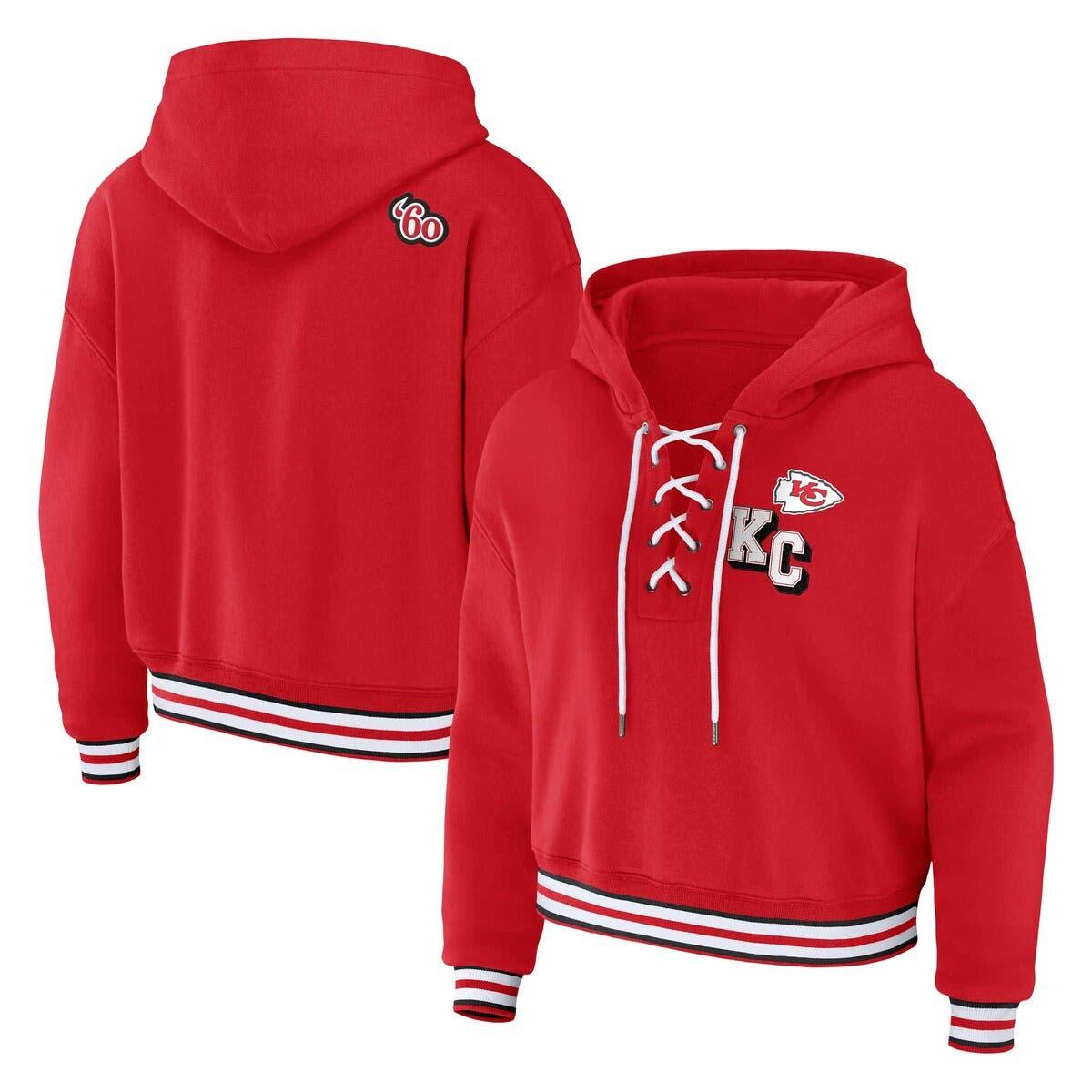 Kansas City Chiefs G-III 4Her by Carl Banks Women's Riot Squad Sherpa  Full-Snap Jacket 