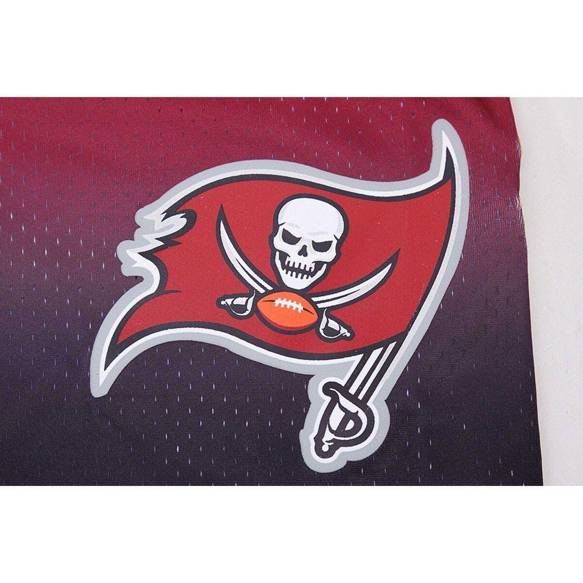 Men's Pro Standard White/Red Tampa Bay Buccaneers Mesh Shorts