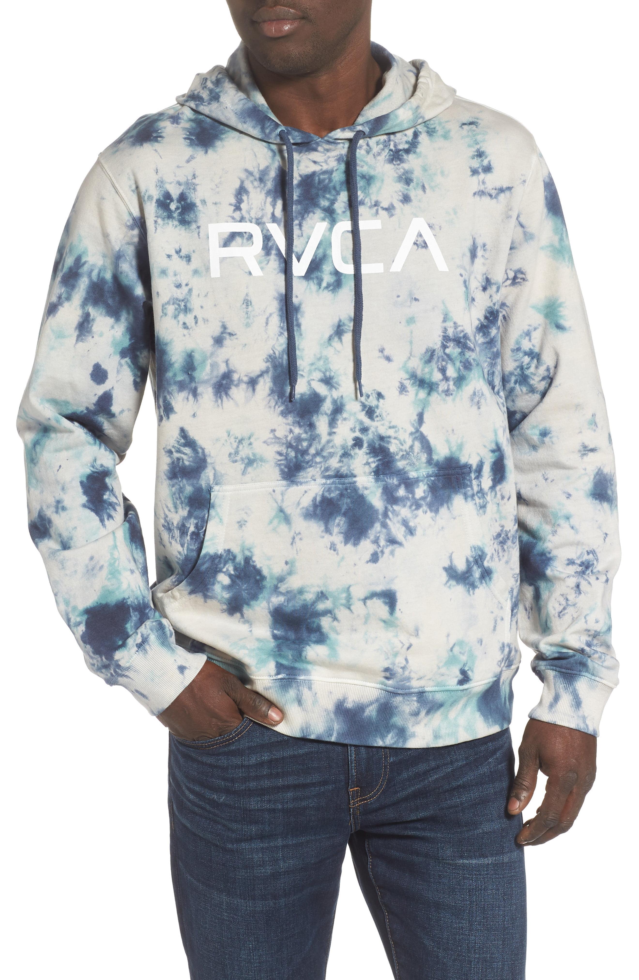 rvca tie dye hoodie