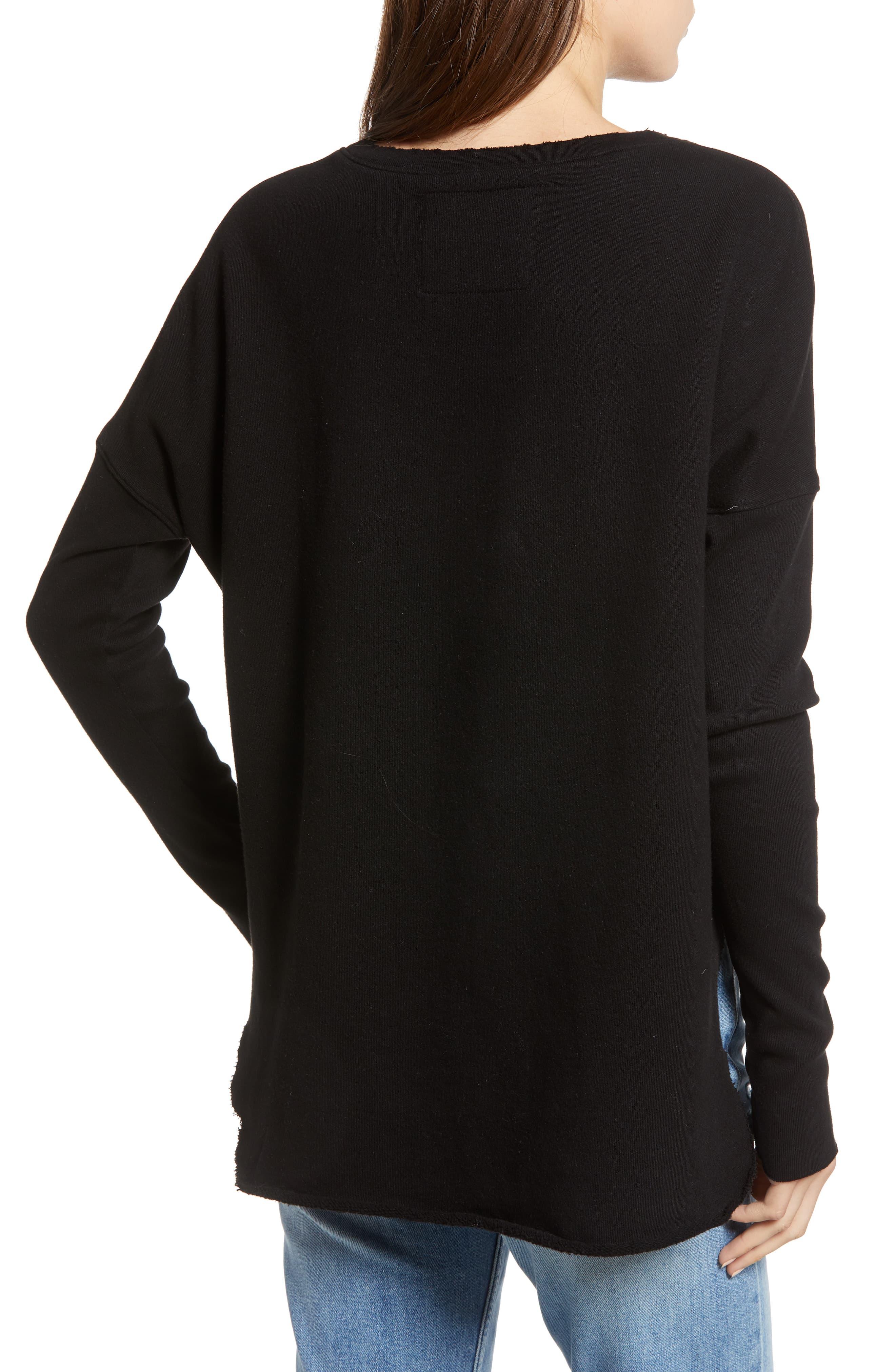 Frank Eileen Fleece Tee Lab Relaxed Sweatshirt In Black Lyst Frank Eileen Fleece Tee Lab Relaxed Sweatshirt In Black Lyst