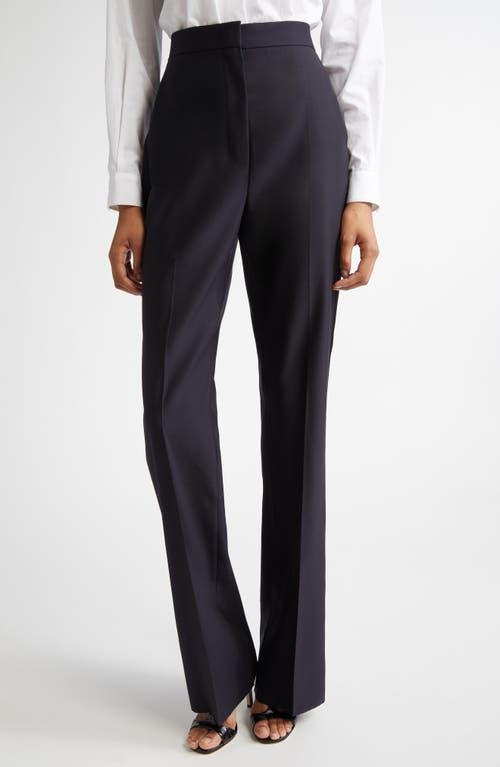 パンツ Max Mara Delfino' Black Virgin Wool Blend Pants Max Mara delfino Black Virgin Wool Blend Pants Max Mara