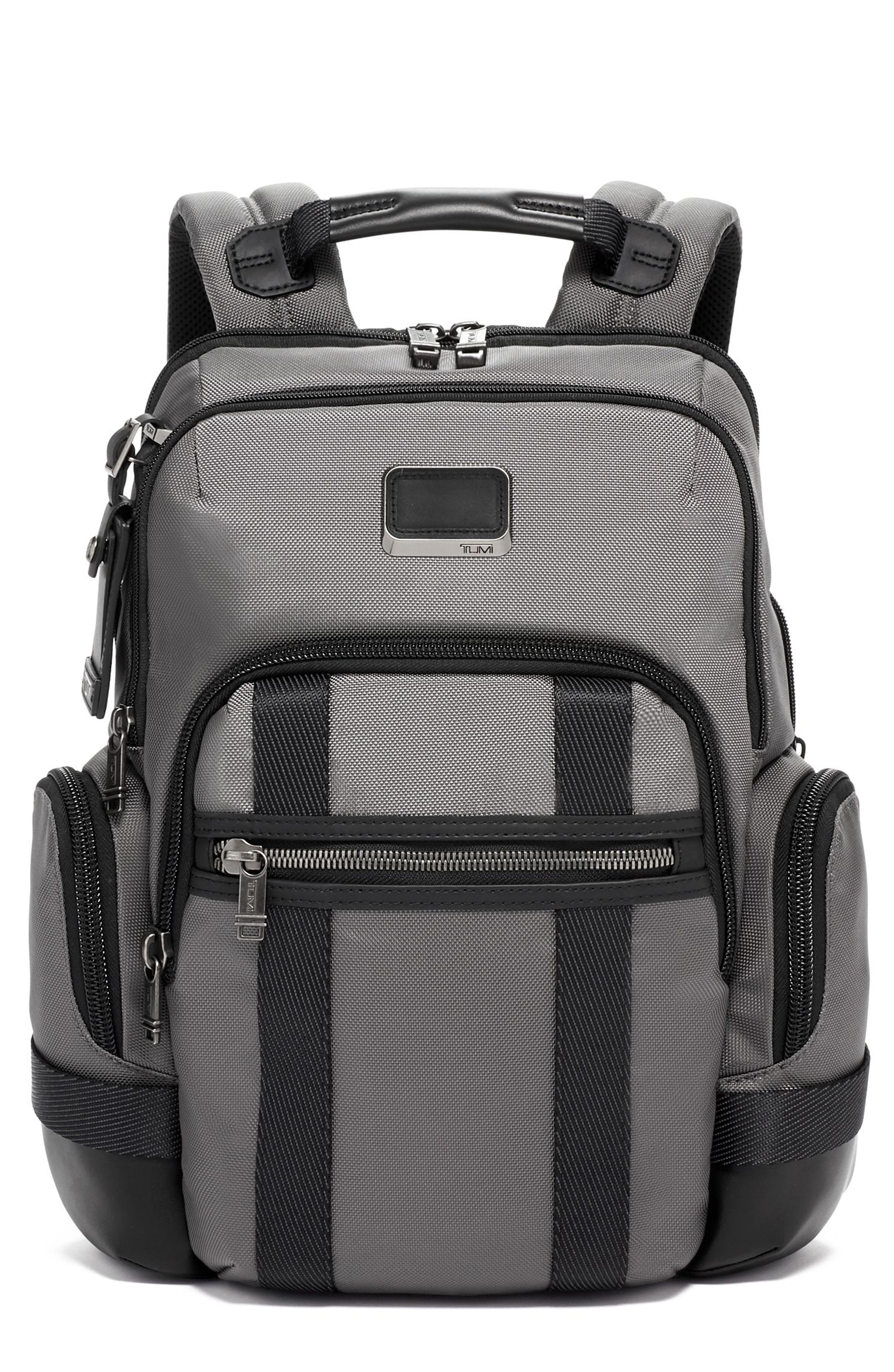 Tumi Synthetic Alpha Bravo Nathan Expandable Backpack in Grey (Gray) - Lyst