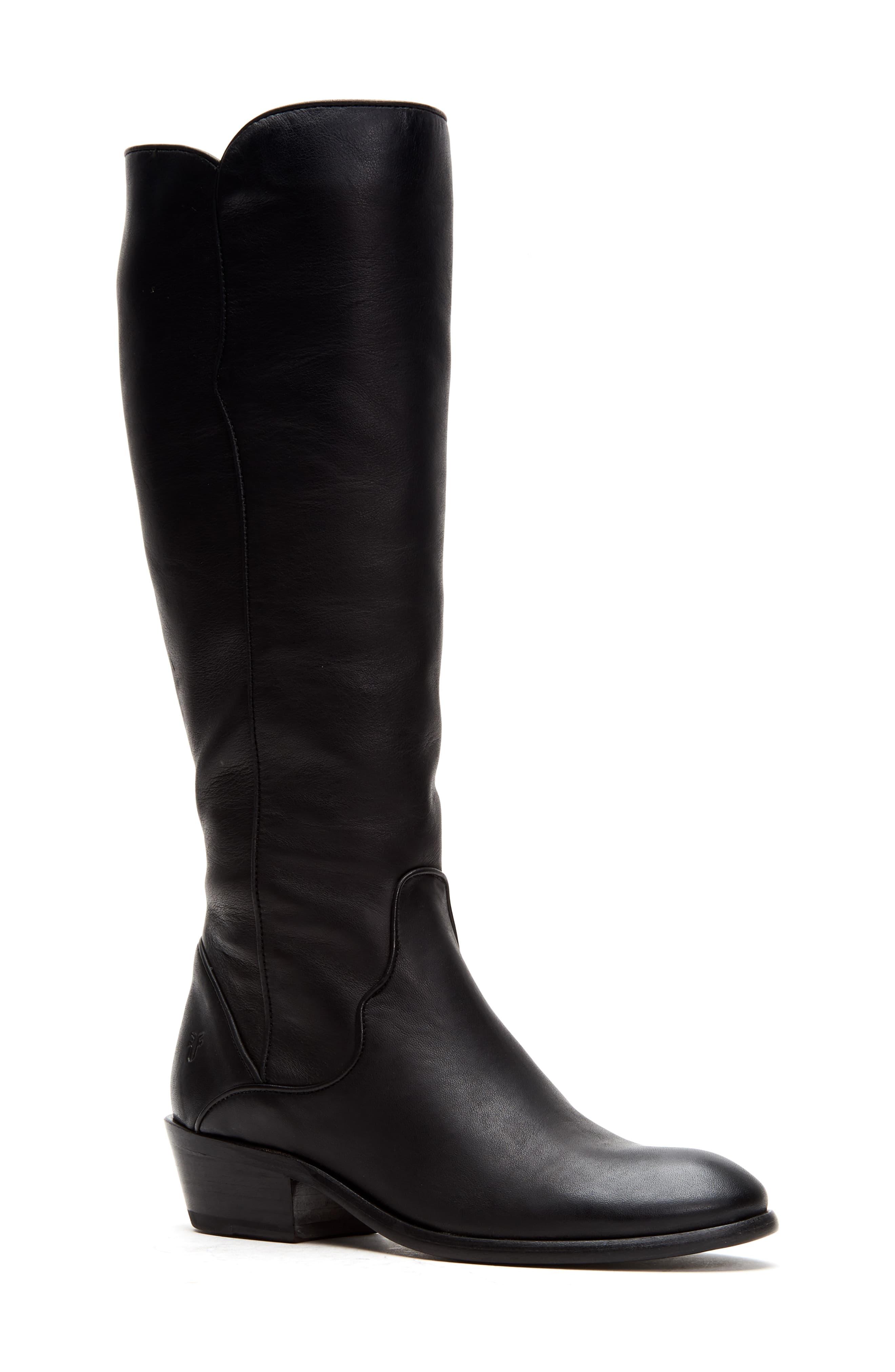 frye carson knee high boot