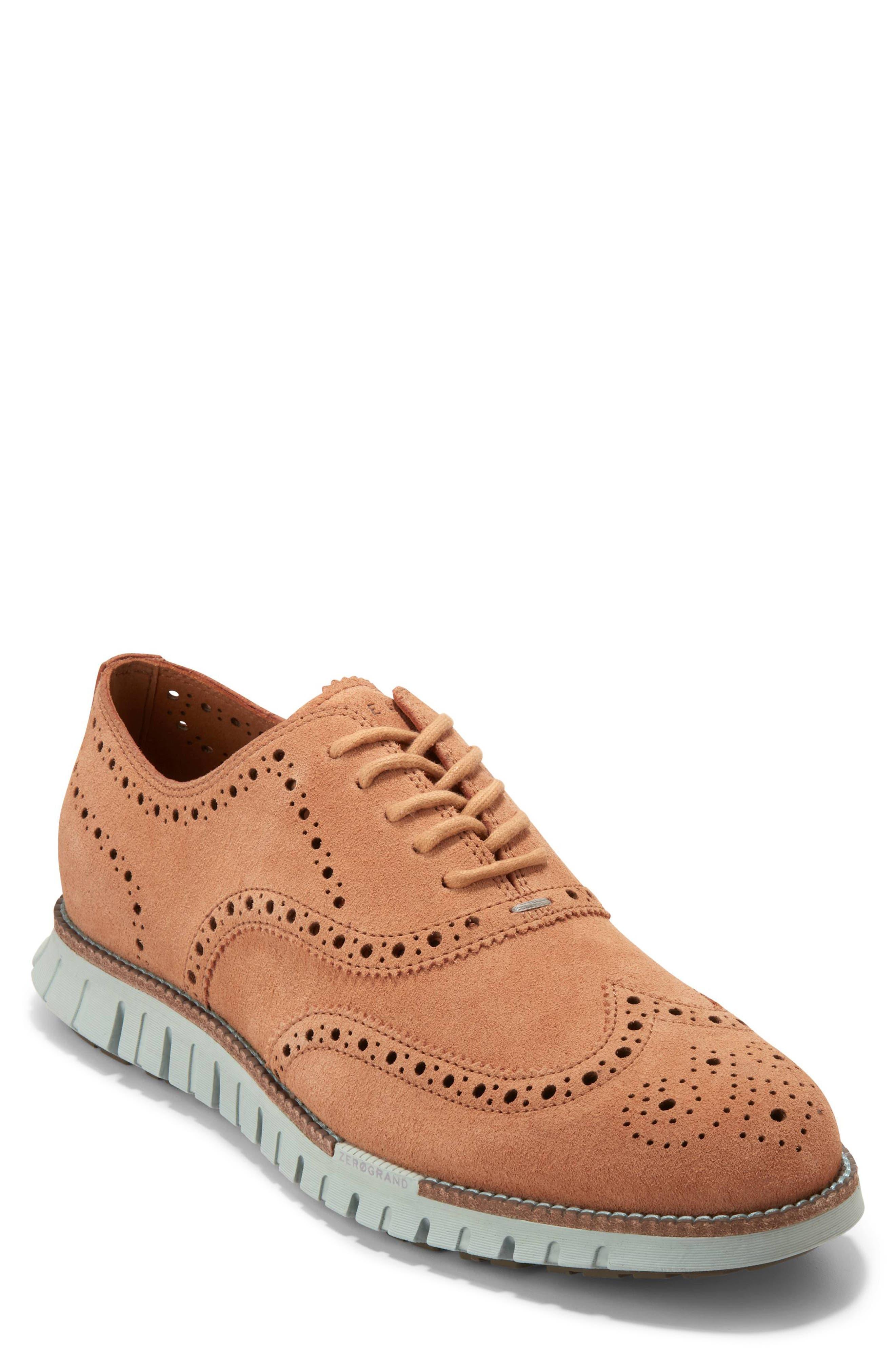 cole haan zerogrand wingtip oxford