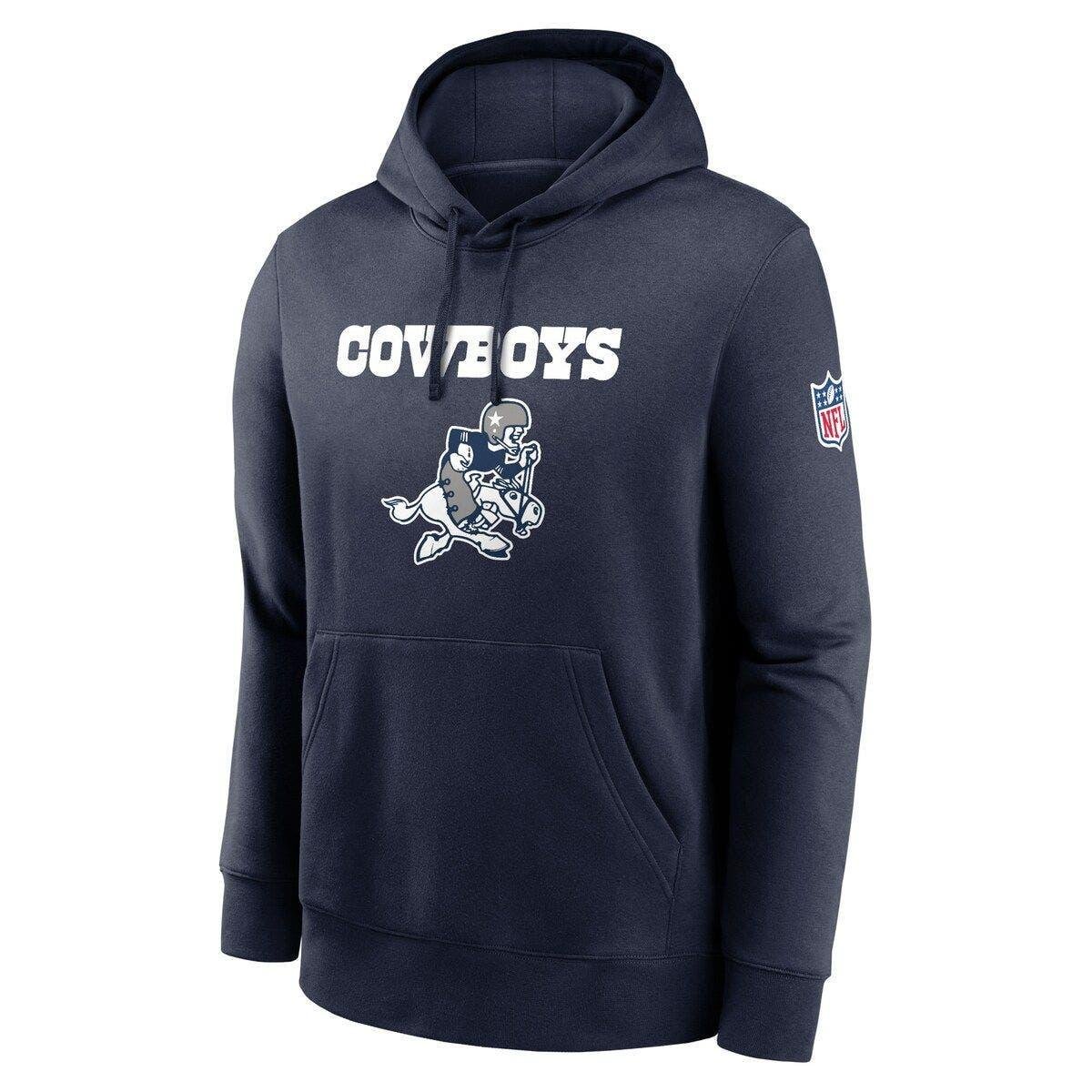 New Era Women's New Era Navy Dallas Cowboys Cloud Dye Fleece Pullover Hoodie, Nordstrom in 2023