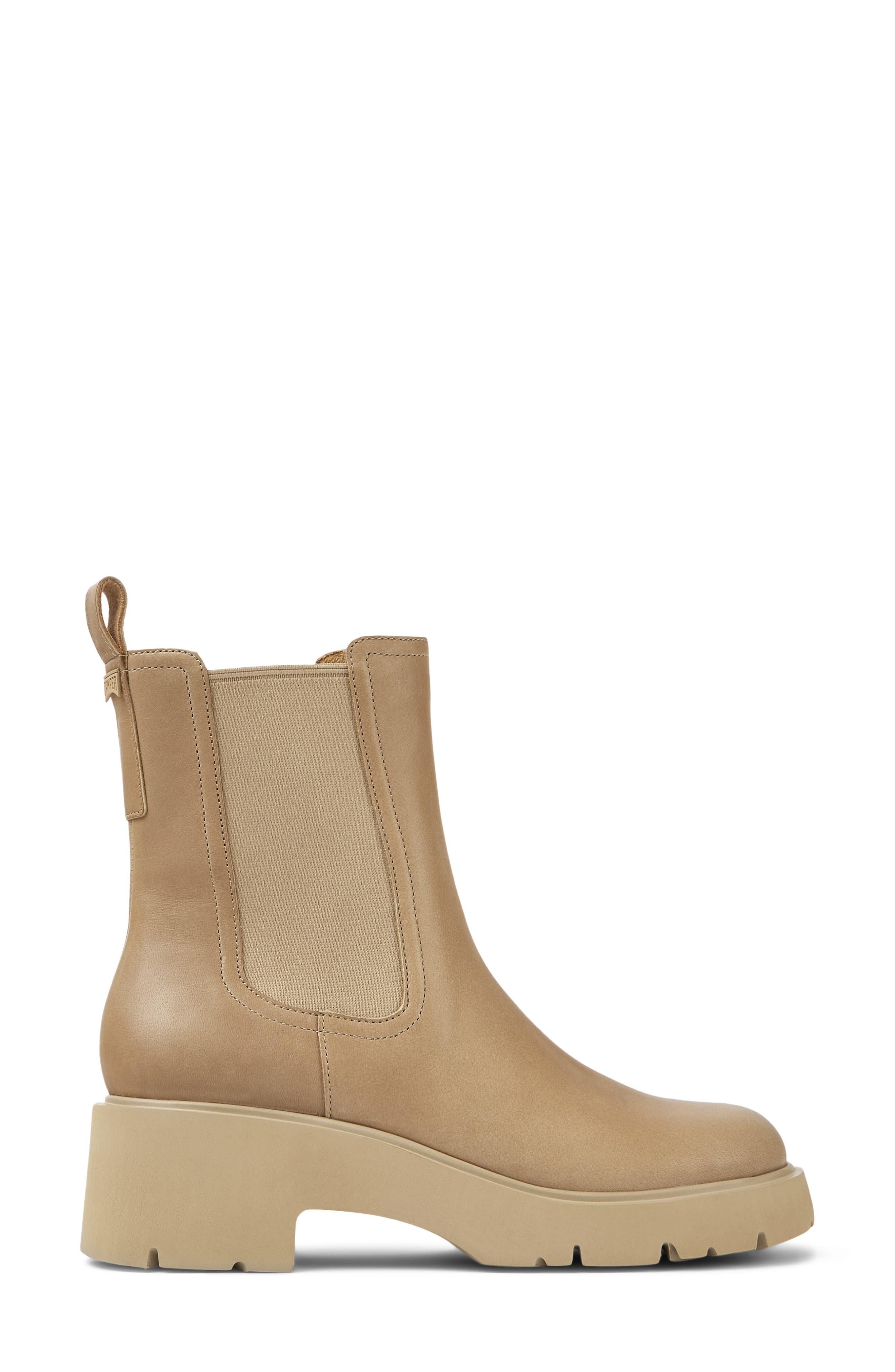 Camper Milah Chelsea Boot in Beige (Brown) | Lyst