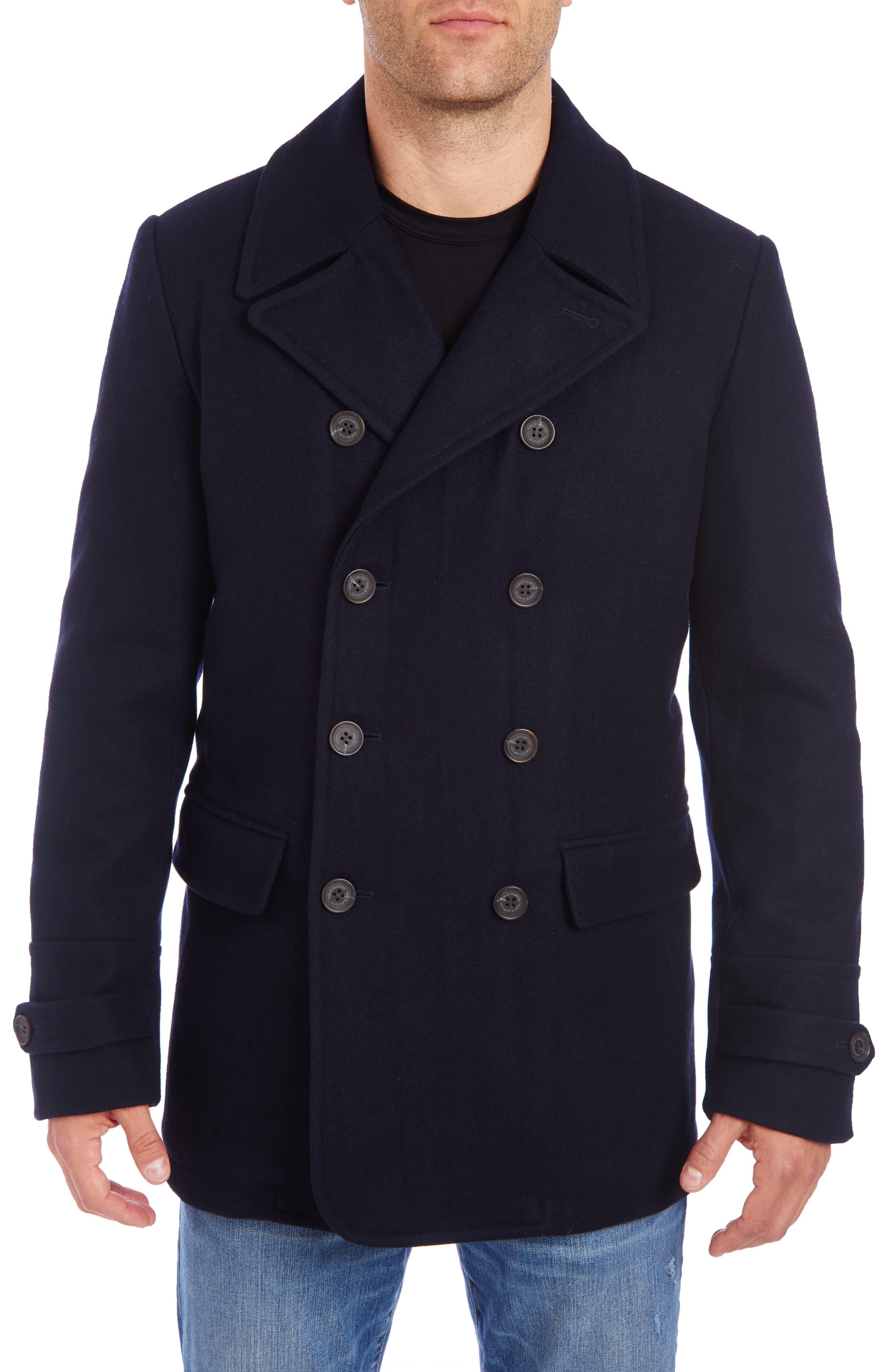 water resistant wool coat