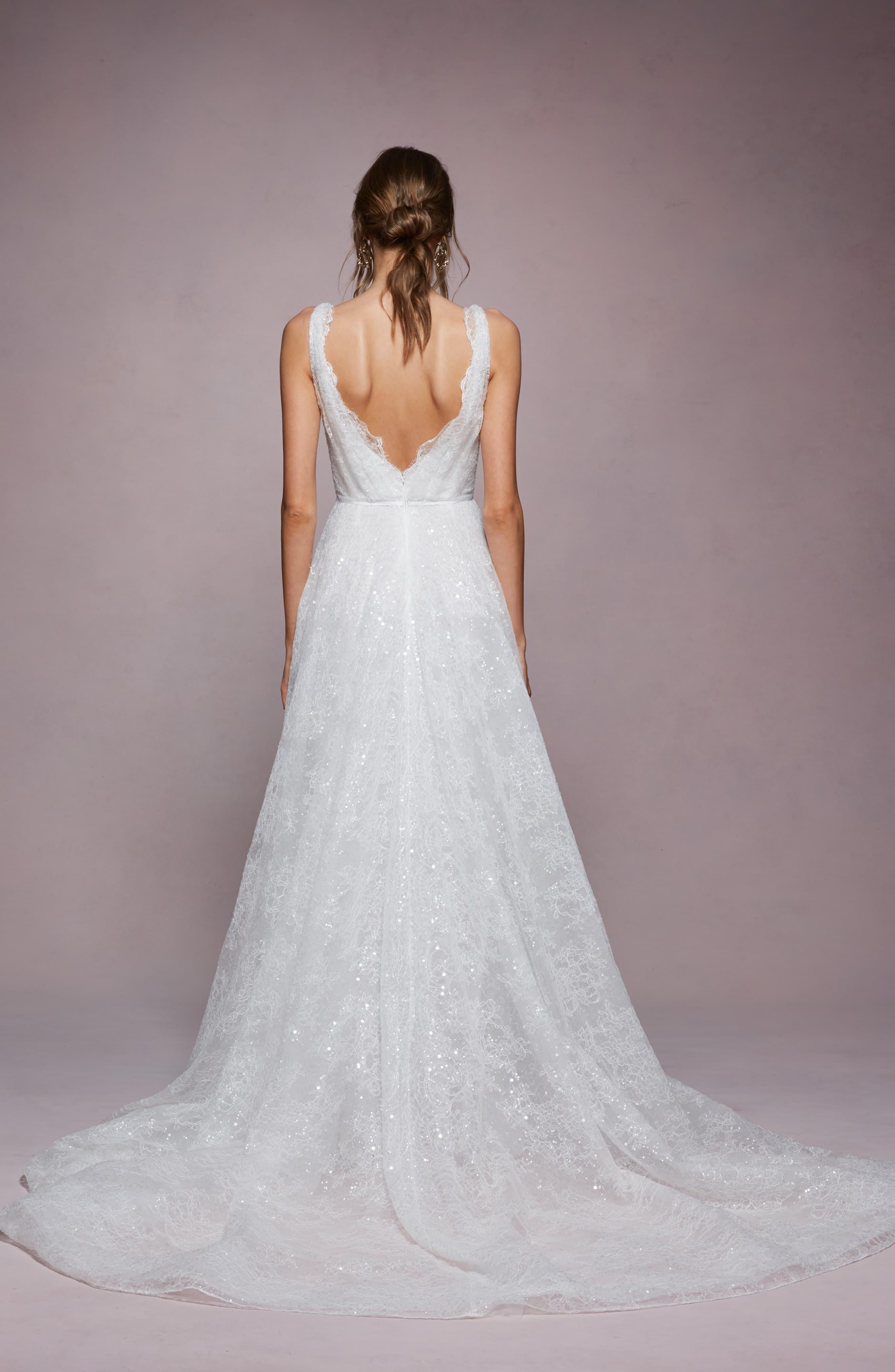 Marchesa Notte Bea Embroidered Ballgown Wedding Dress In Ivory