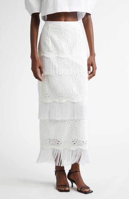 Nordstrom Sales Black Fringe Skirt Nordstrom Rack Lela Rose - Main Image