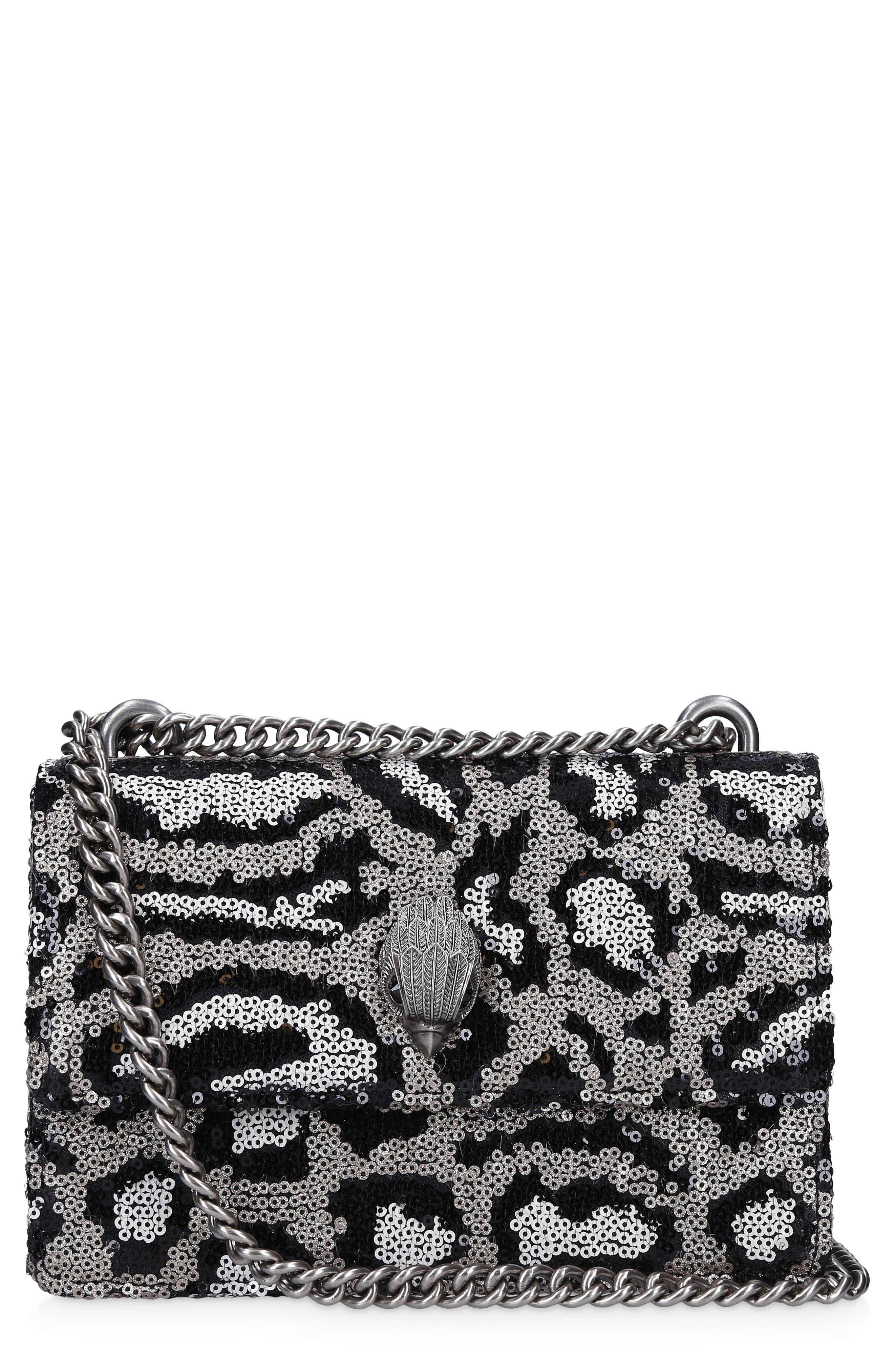 Kurt Geiger Small Shoreditch Sequin Crossbody Bag in Gray Lyst