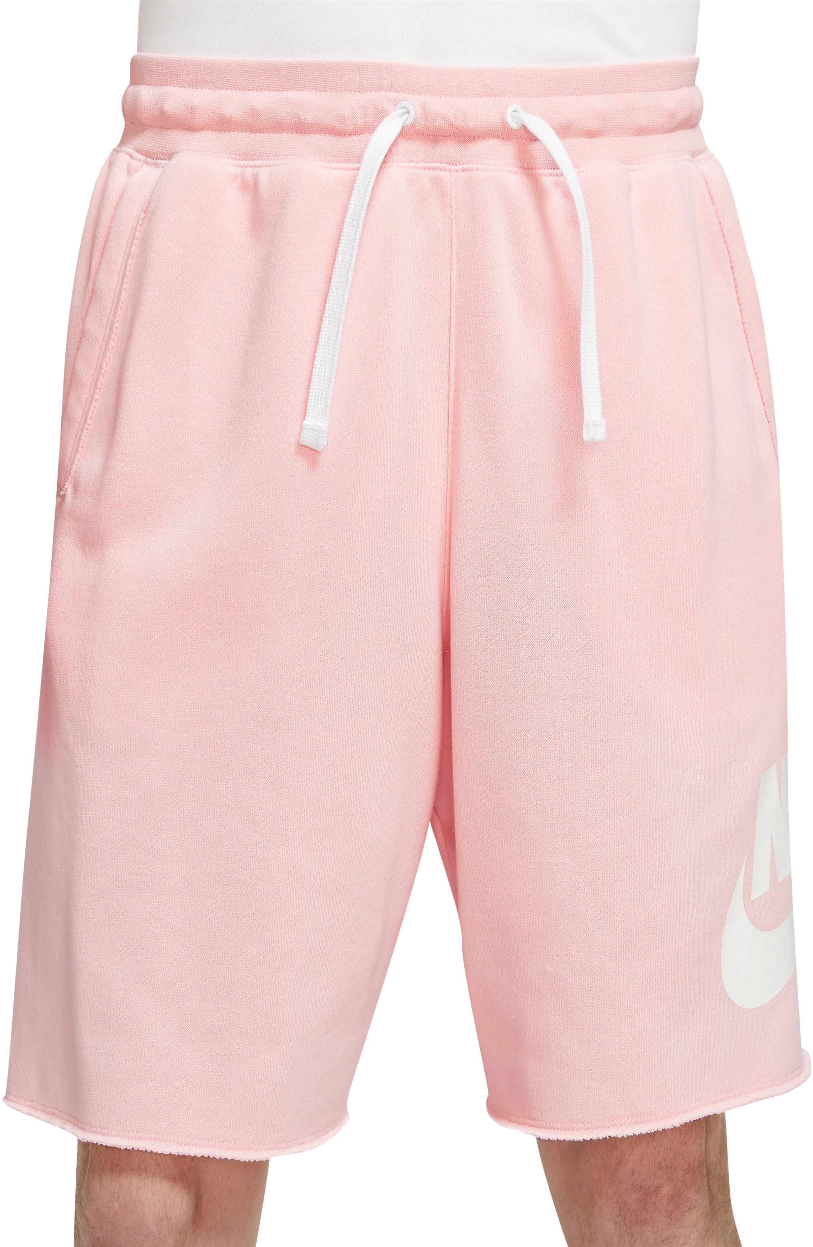 Nike Club Alumni Sweat Shorts in Pink for Men | Lyst