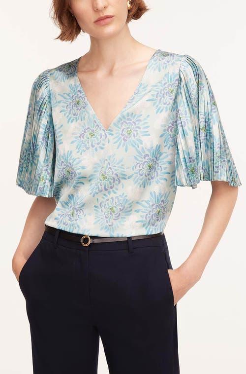 REG: $325 Rebecca popular Taylor Silk Blend Top