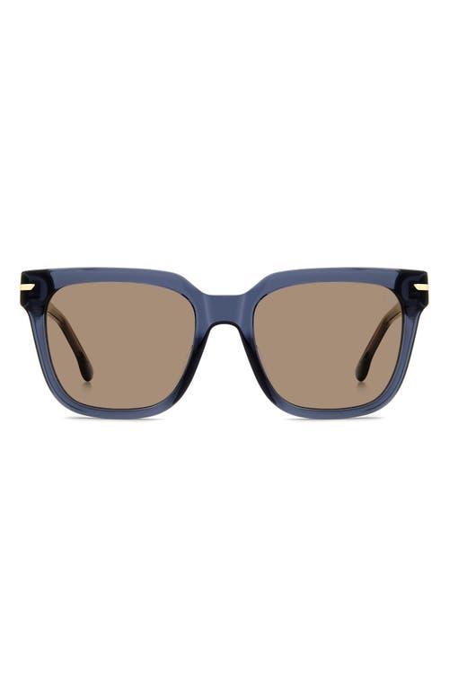 NEW VICTORIA BECKHAM SUNGLASSES BROWN BLUE WOMEN EYEWEAR Victoria Beckham Brown Gradient Navigator Ladies Sunglasses  main image 3