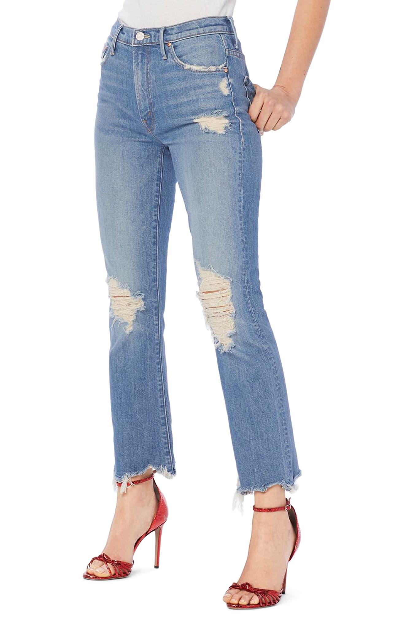 mother bootcut jeans