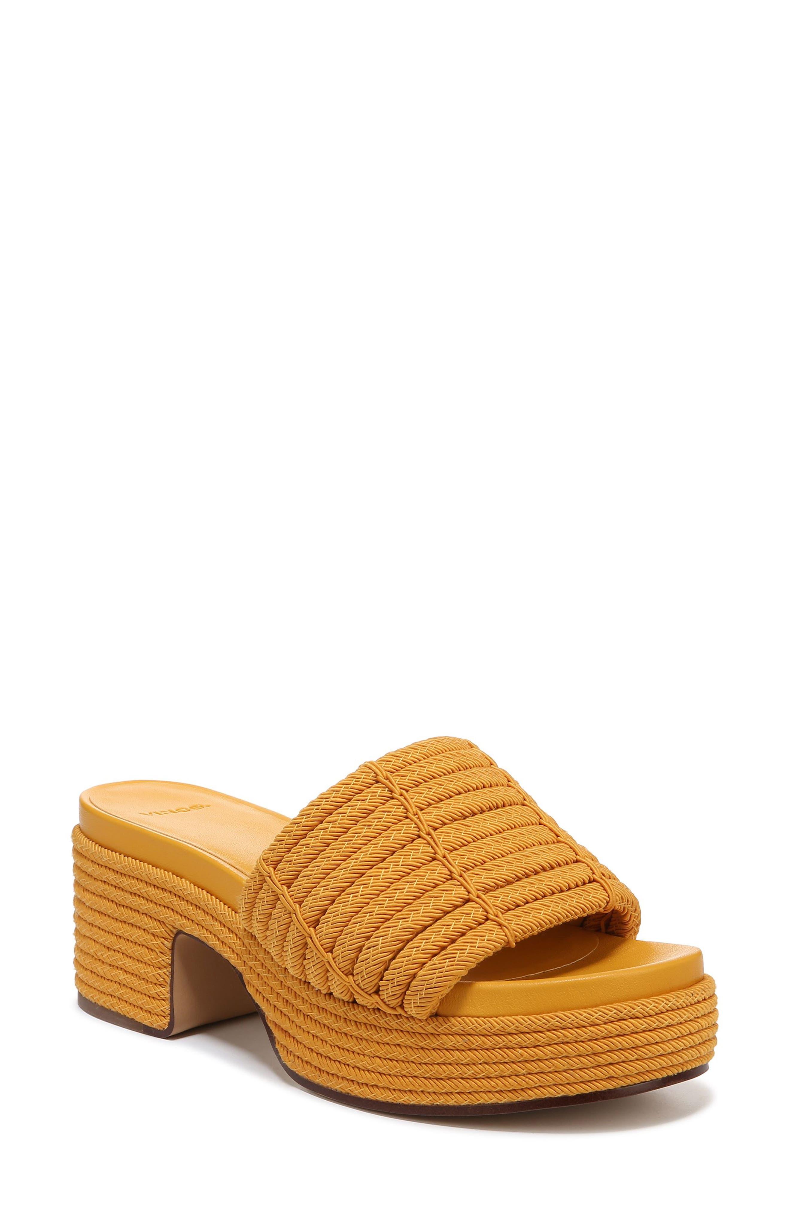 Vince Margo Cord Platform Sandal Lyst
