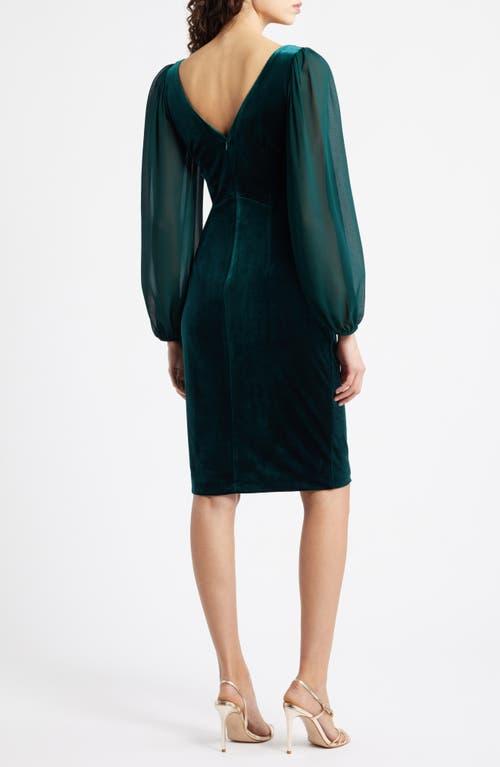 vince camuto velvet long sleeve dress Vince Camuto Women's Sequin Long-Sleeve Mini Dress - Rich Black