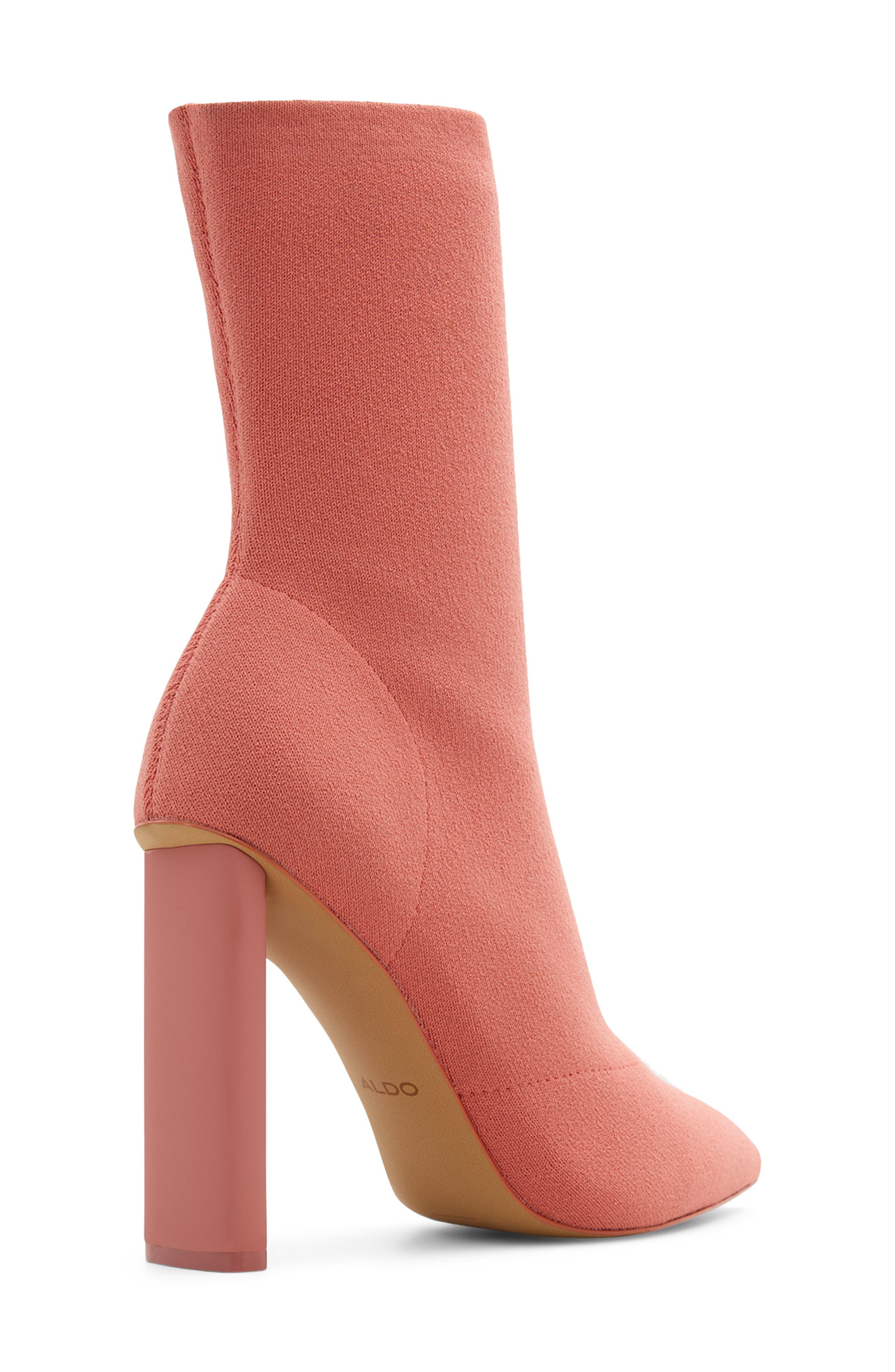 ALDO Tylah Sock Boot in Pink | Lyst