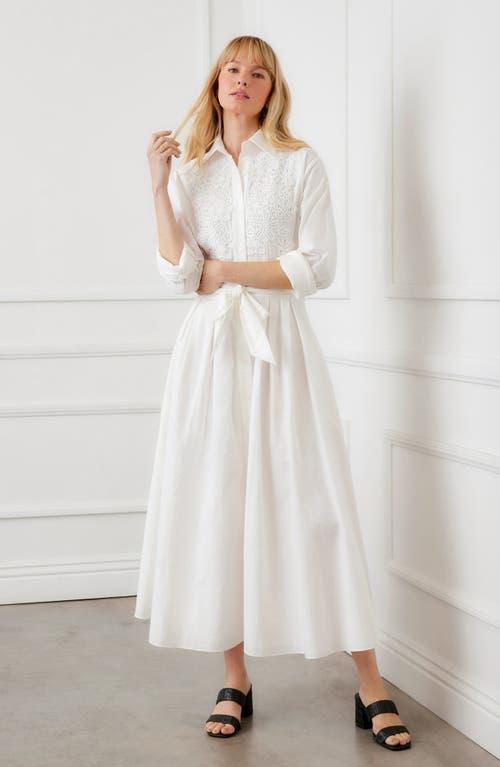 knee length dresses for ladies Faux Wrap Midi Dress