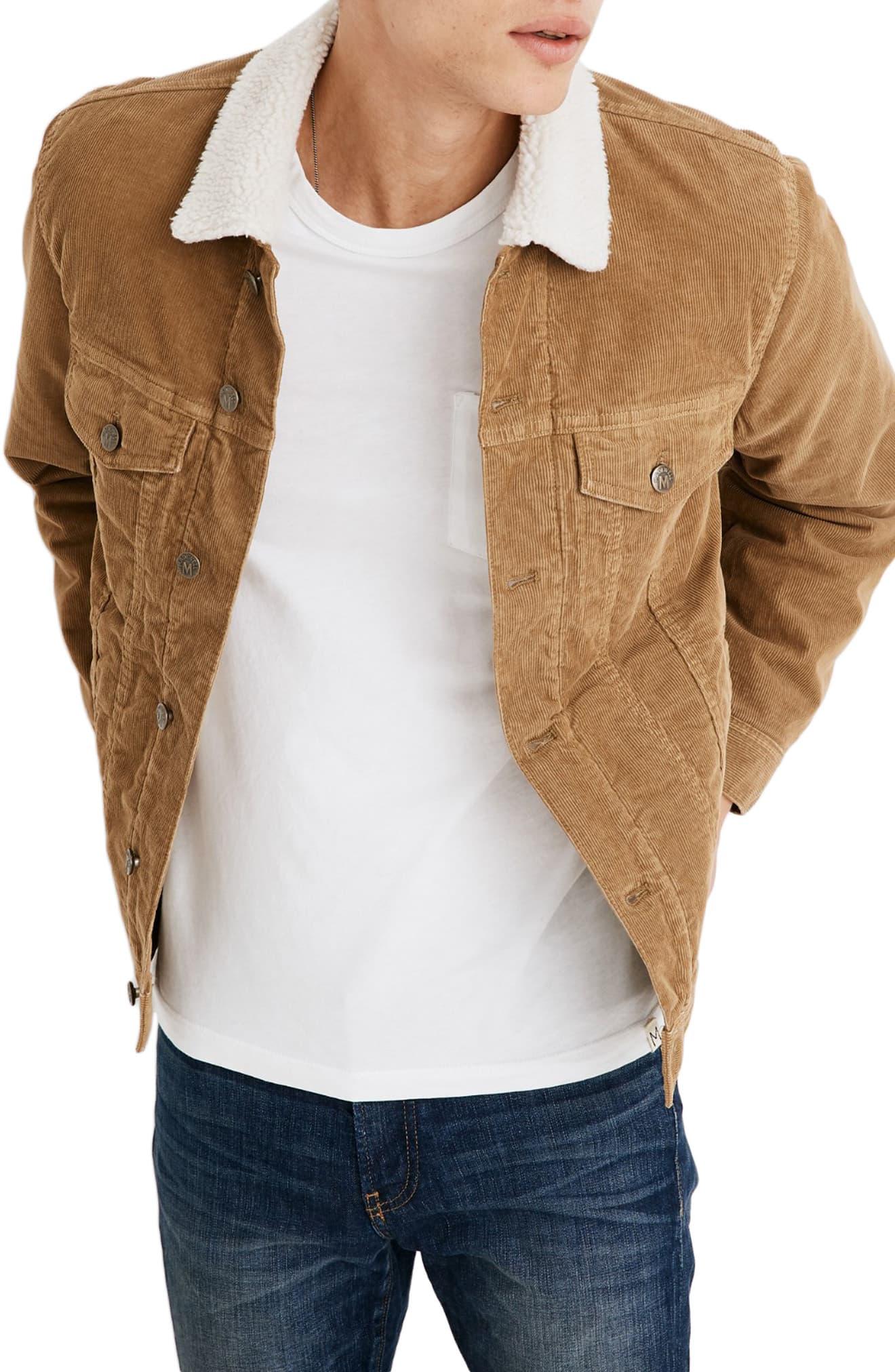 jean fleece jacket
