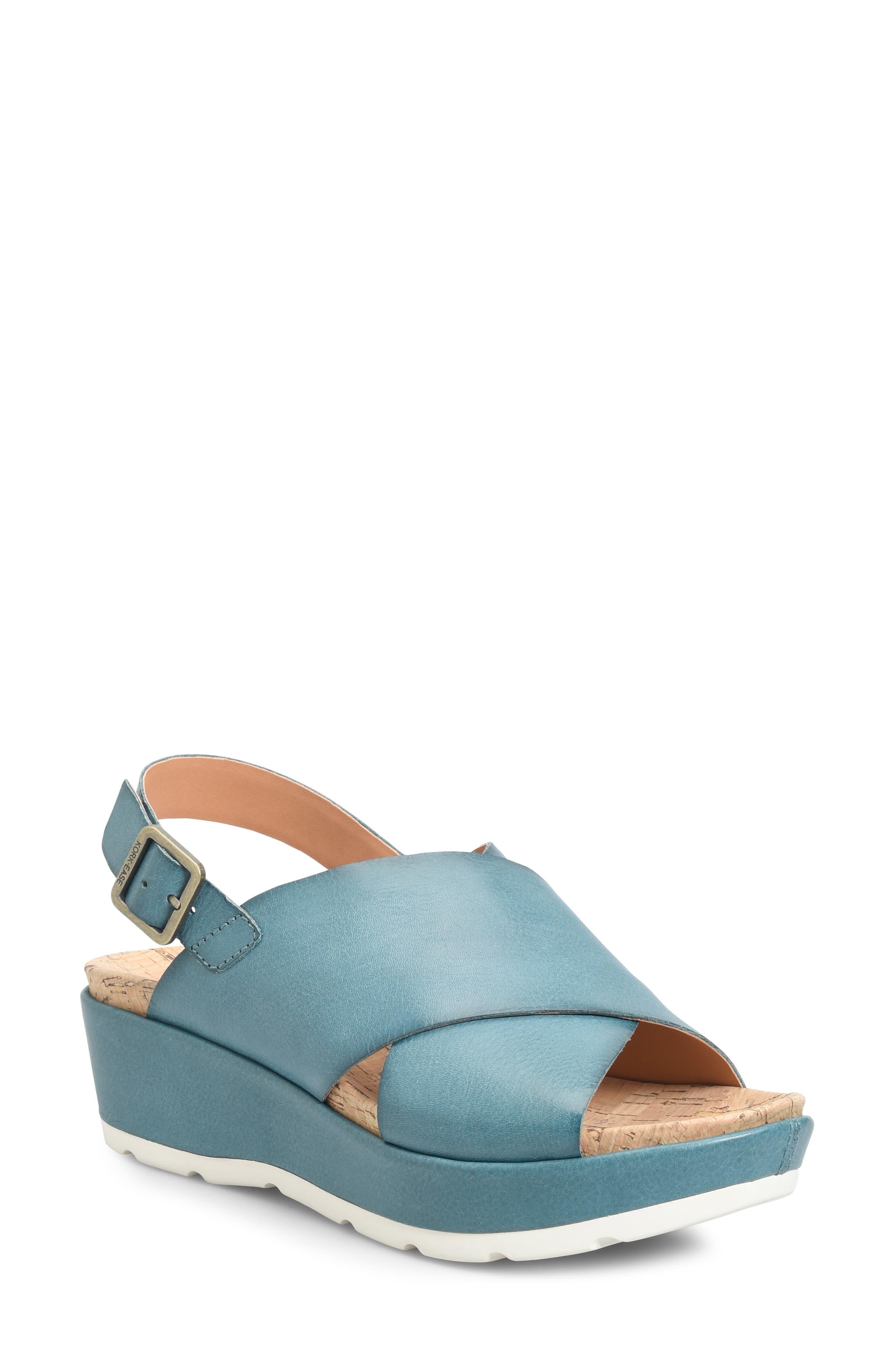 Kork-Ease Chloe Slingback Sandal in Blue | Lyst