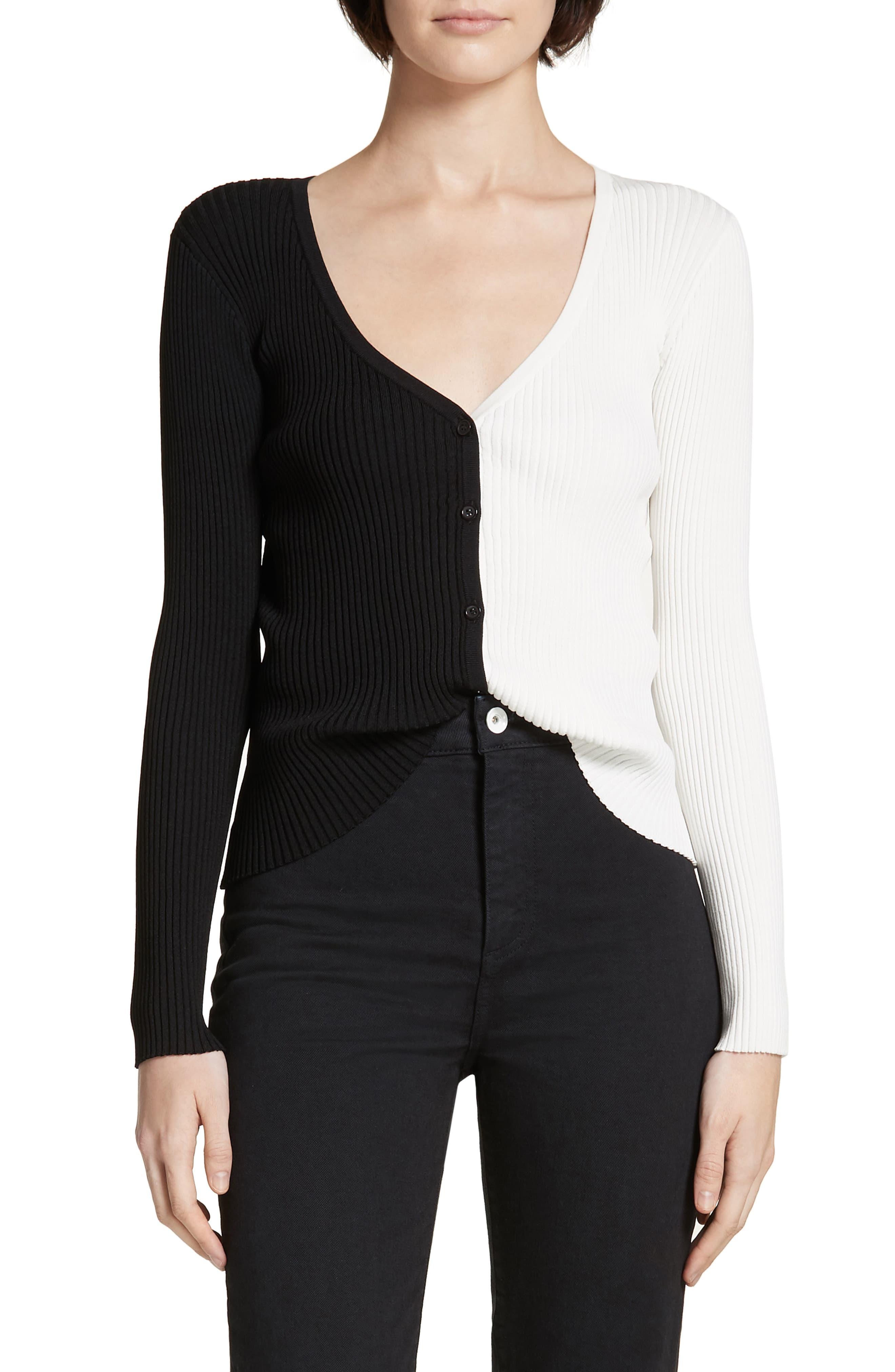 Staud Colorblock Cardigan Britain, SAVE 