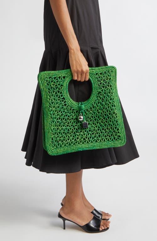 Jacquemus Le Spiaggia Square Bag in Green | Lyst