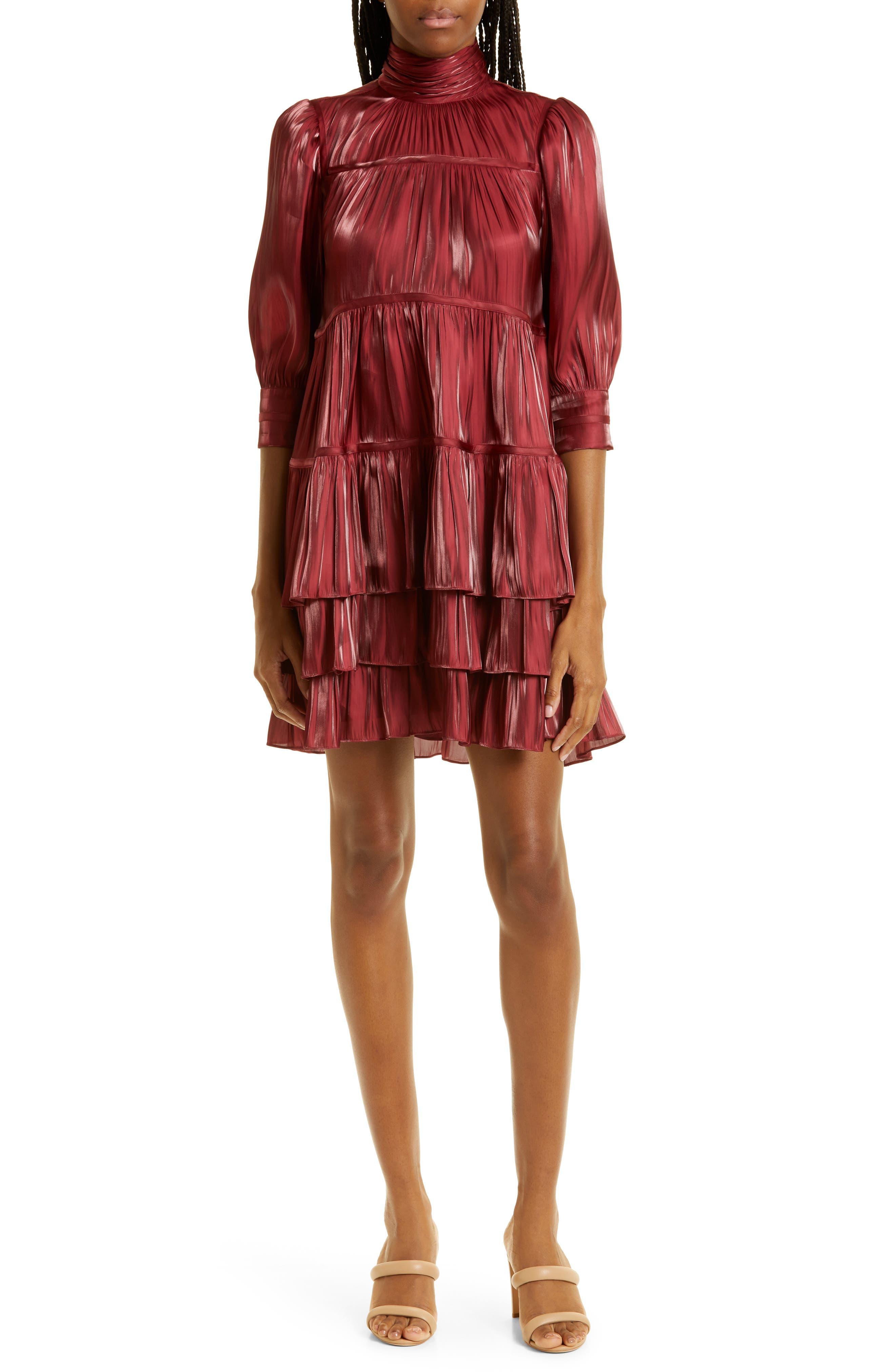 Cinq Ã Sept Riva Tiered Dress | Lyst