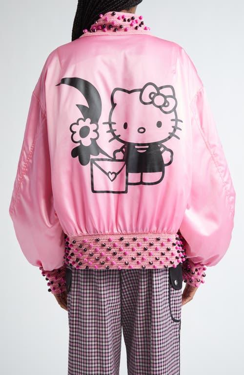 関税送料込【Chopova Lowena】レッド Forget Me Not ピアス chopova-lowena-Pink-X-Sanrio-