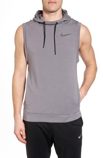 dry training day sleeveless hoodie