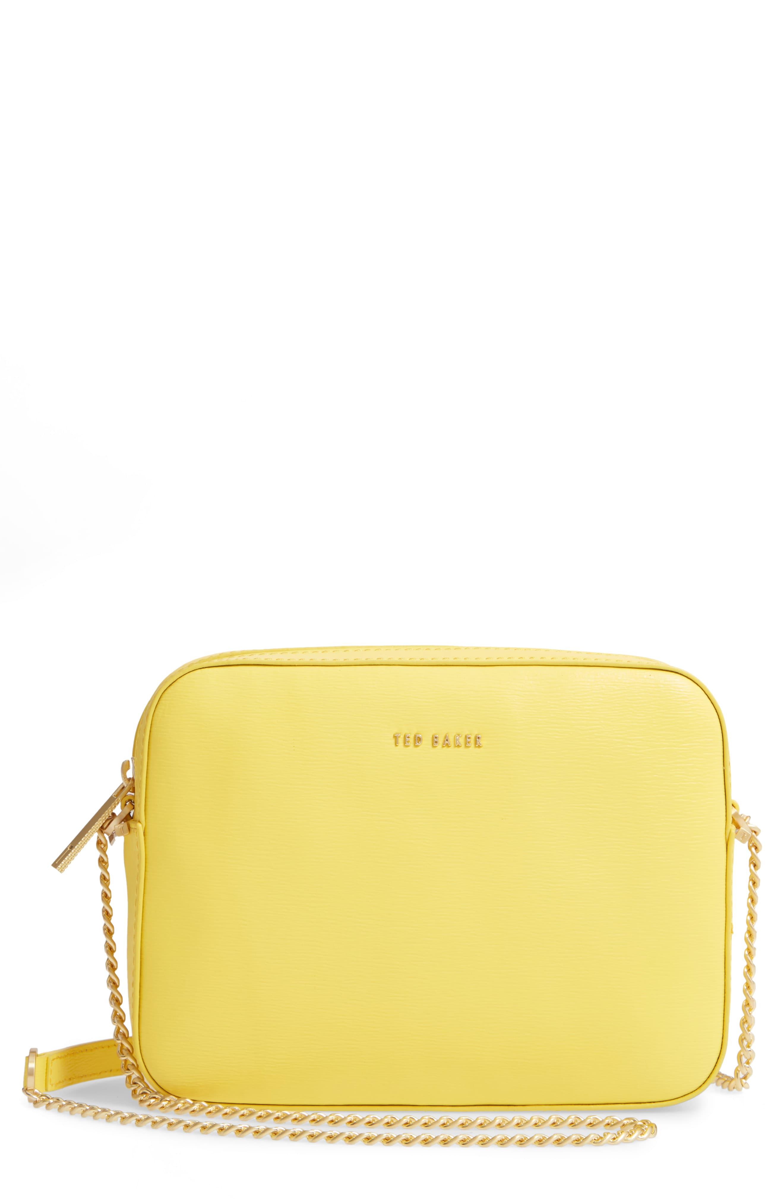 ted baker yellow purse