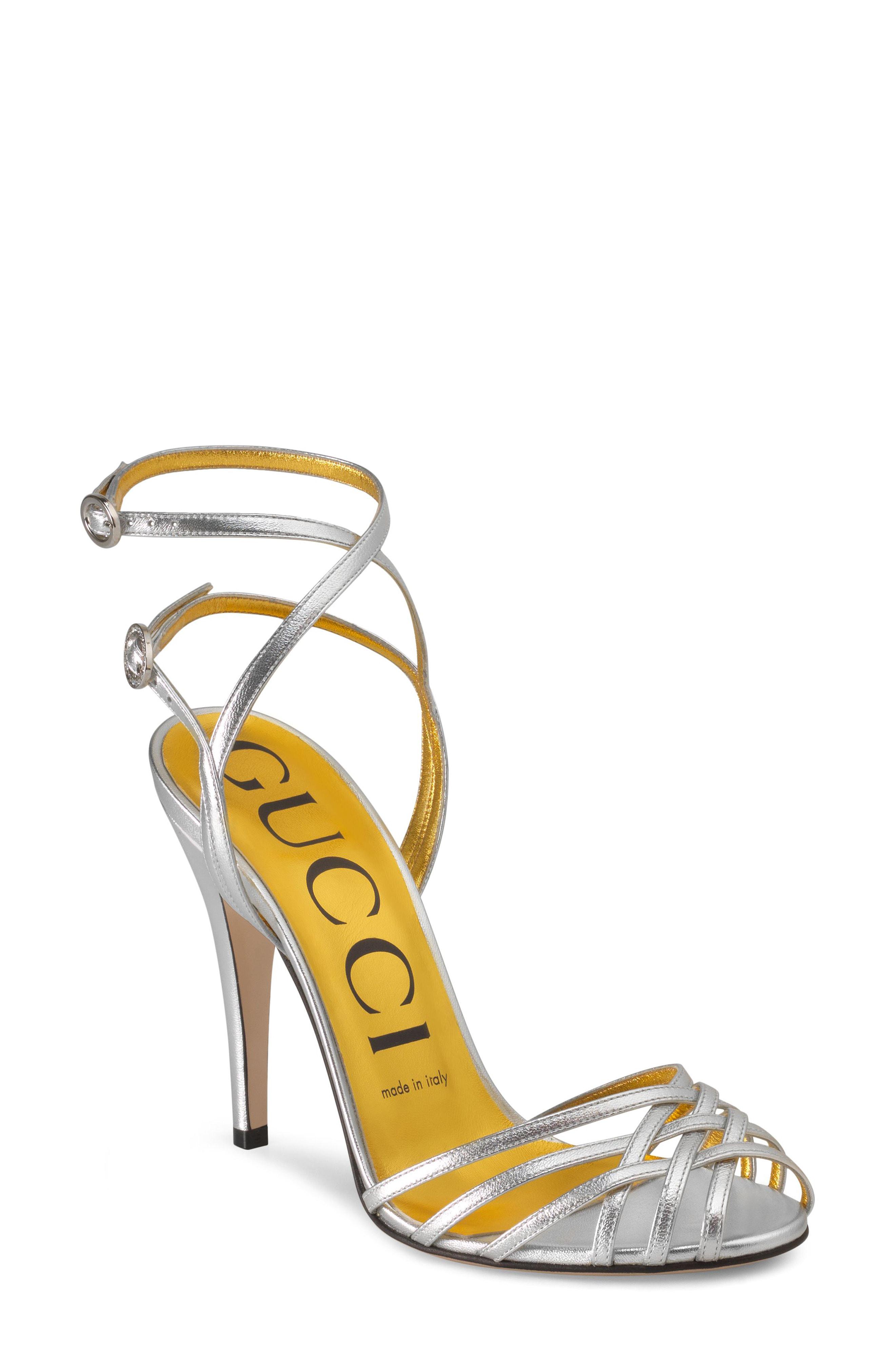 Gucci Draconia Ankle Strap Sandal in 