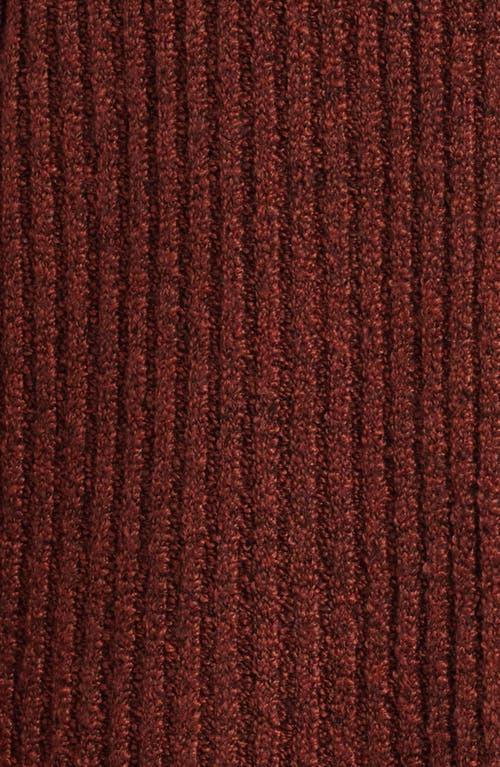 knee length dresses for ladies Babysoft Roll Neck Ribbed Knit Dress Black