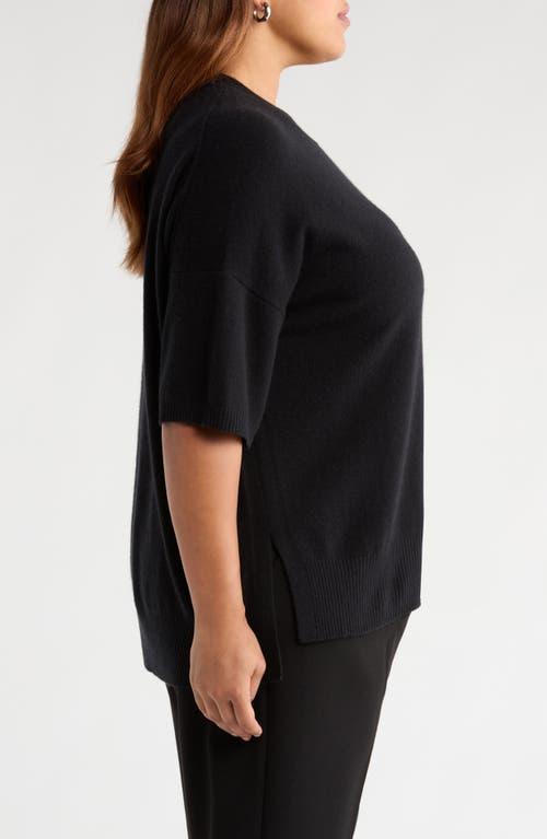 Sleeve Nordstrom Black Cashmere Sweater Nordstrom Short Sleeve