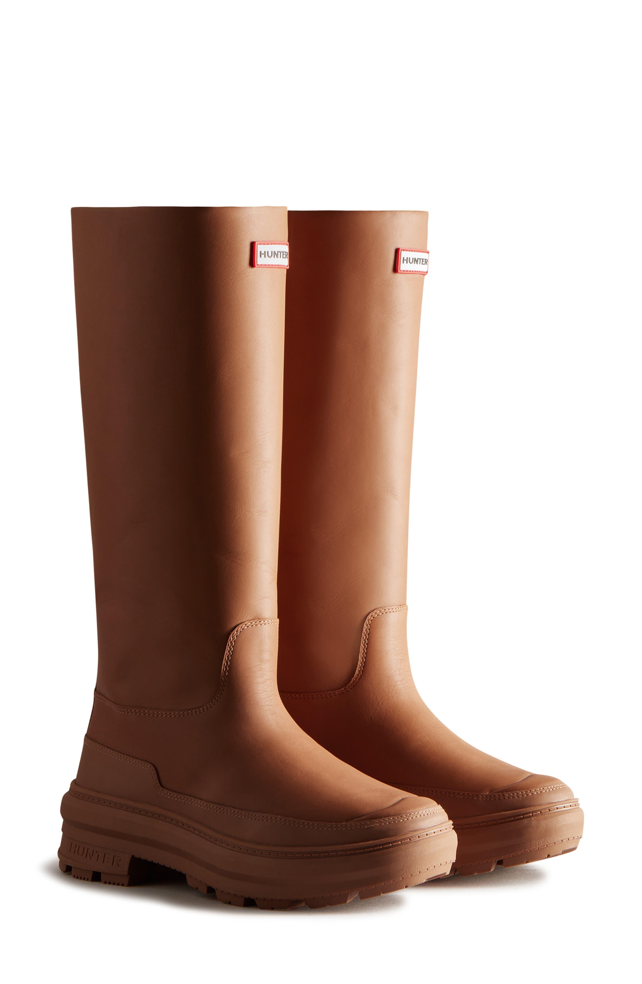 HUNTER X Killing Eve Limited Edition Chasing Boot in Brown Lyst