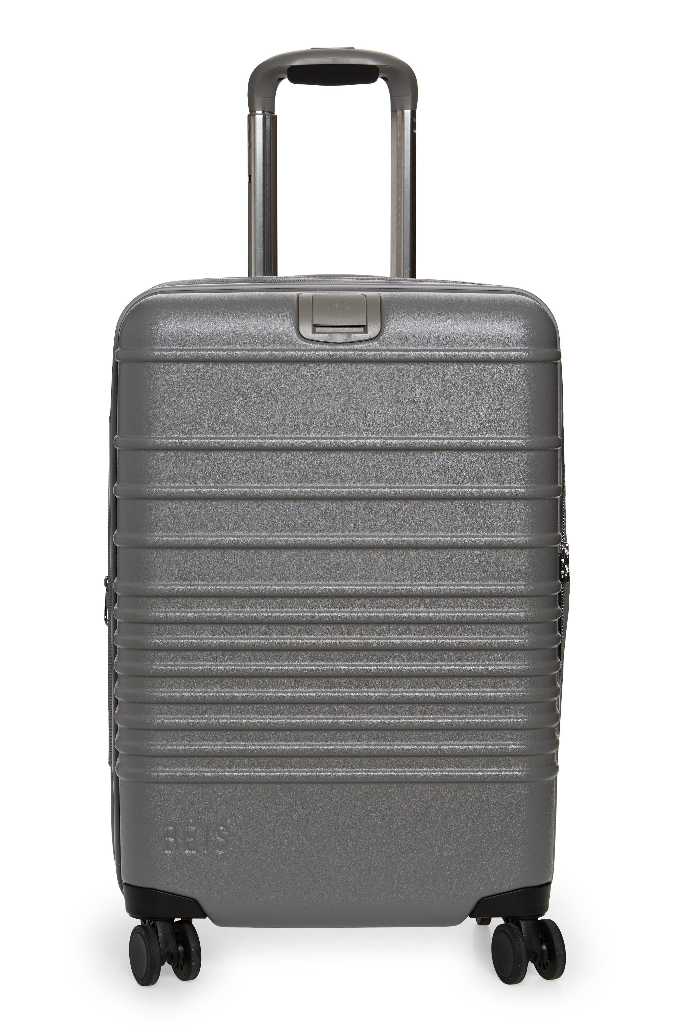 BEIS 21-inch Rolling Spinner Suitcase in Gray | Lyst