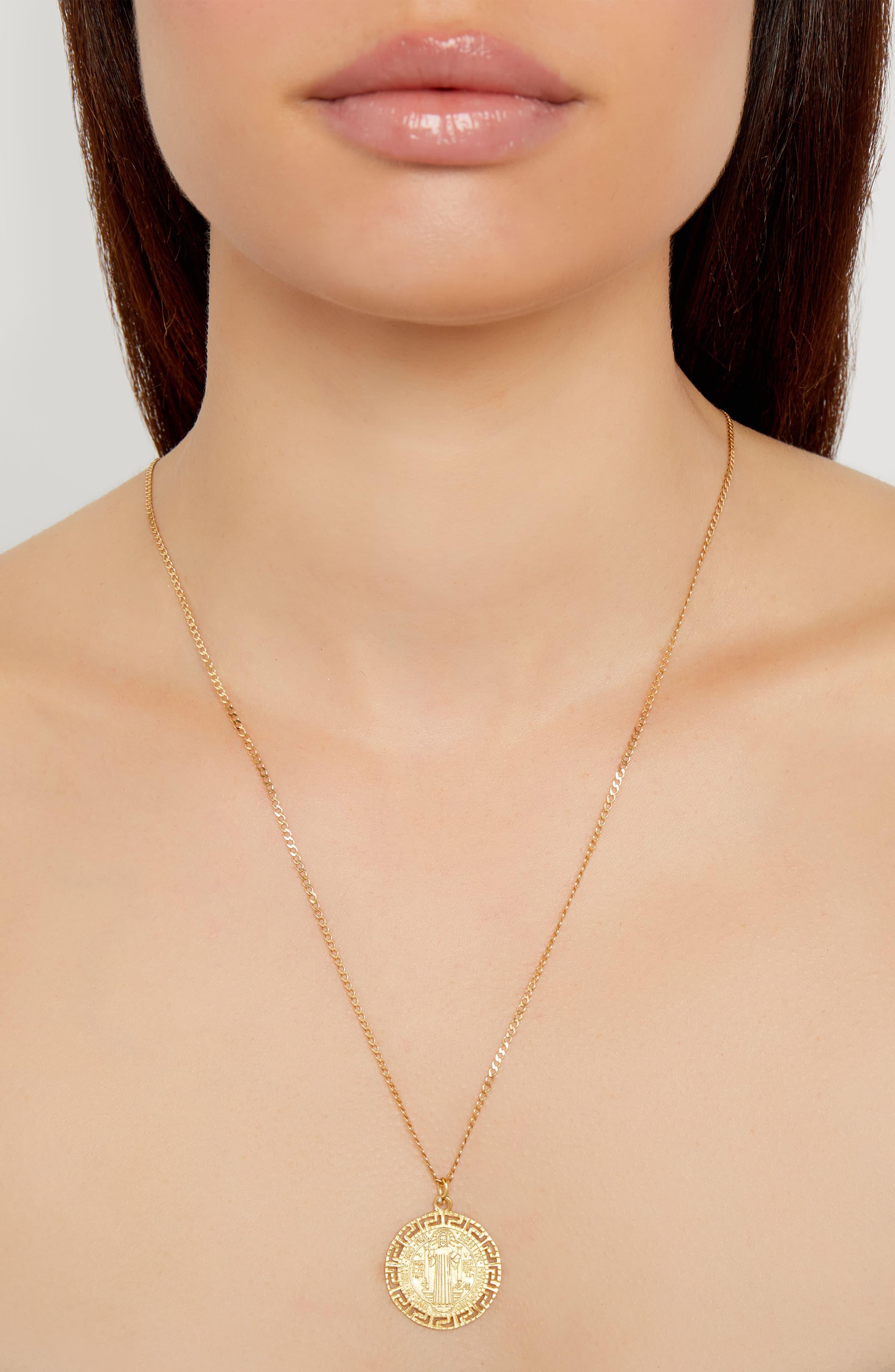 argento coin necklace