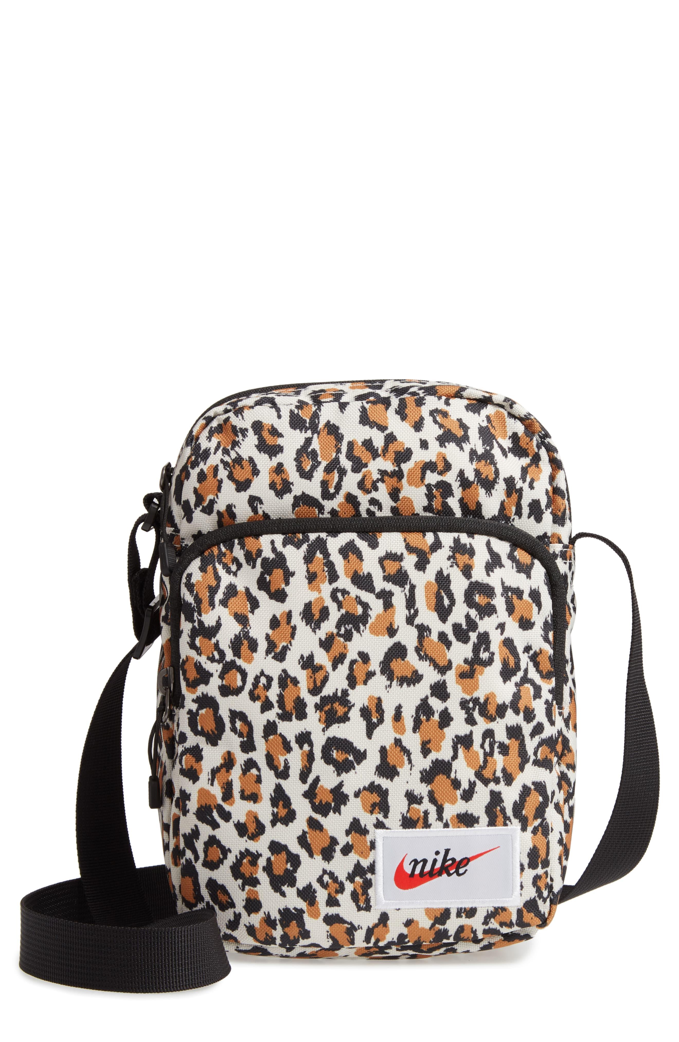 leopard nike bag