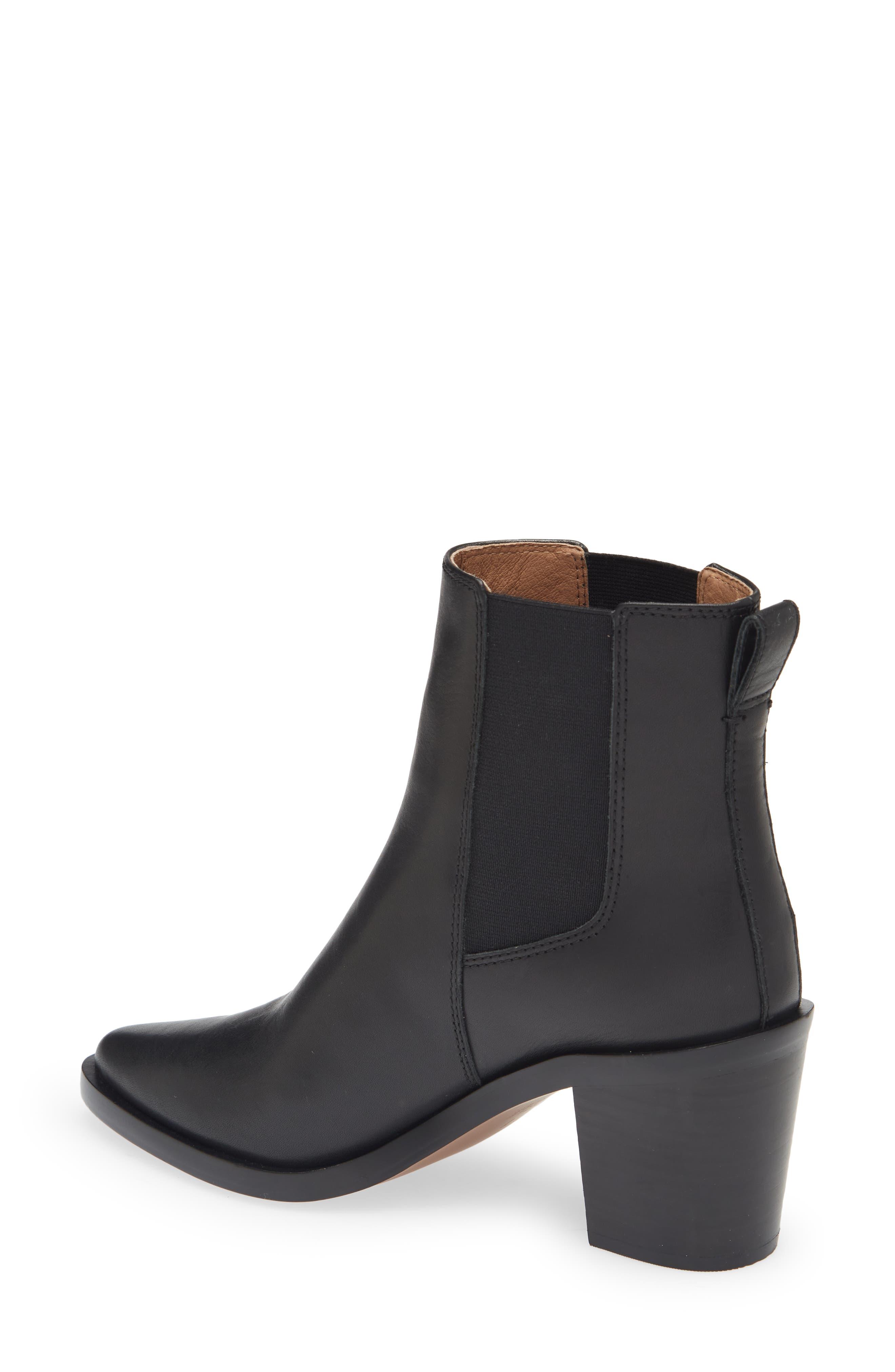 Madewell The Elspeth Chelsea Boot in Black | Lyst