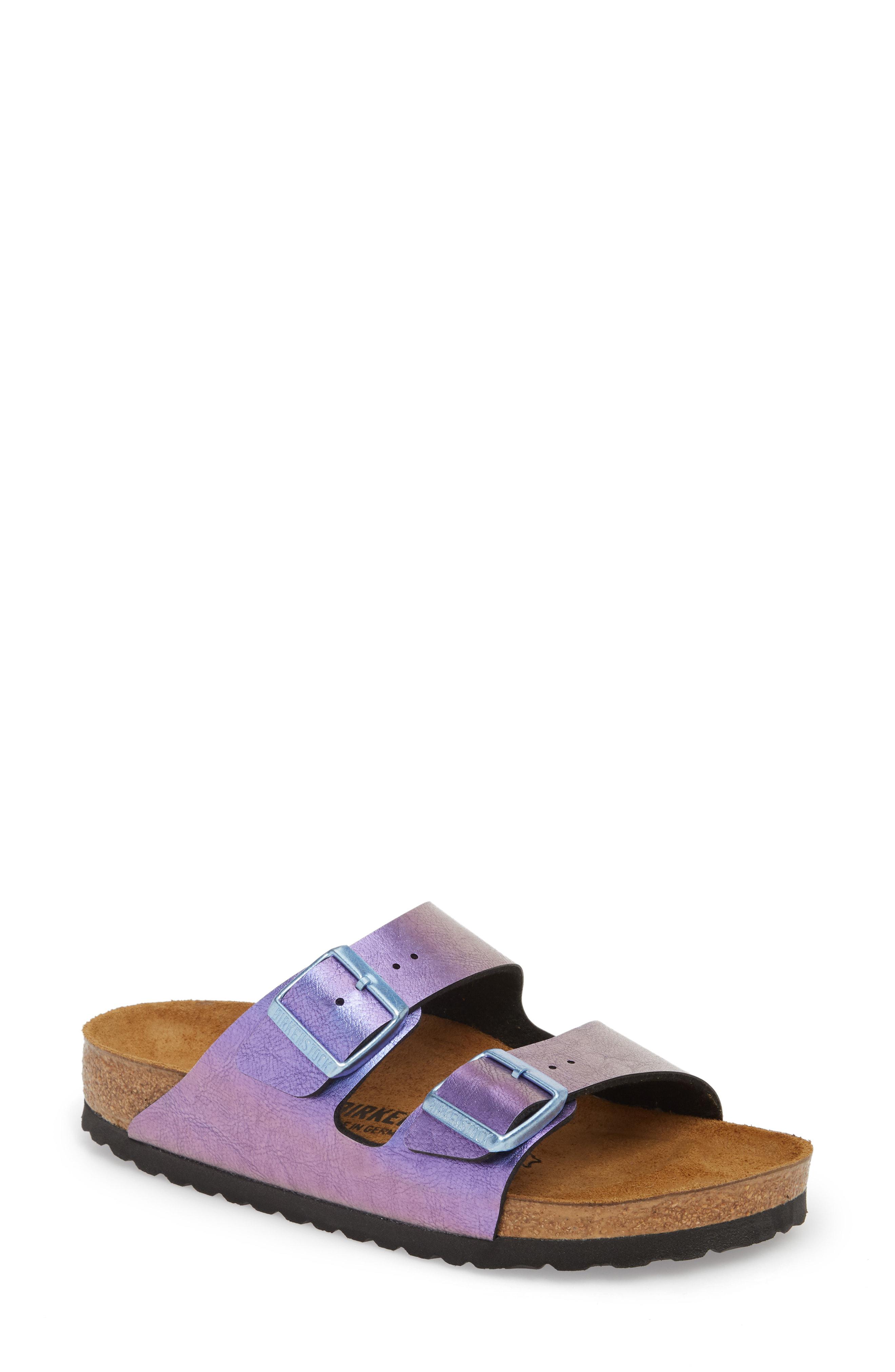 birkenstock arizona violet
