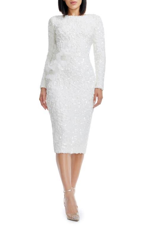 Designer White Long Sleeve Bodycon Dresses for Women - Up to 84% off | Lyst  - Page 3