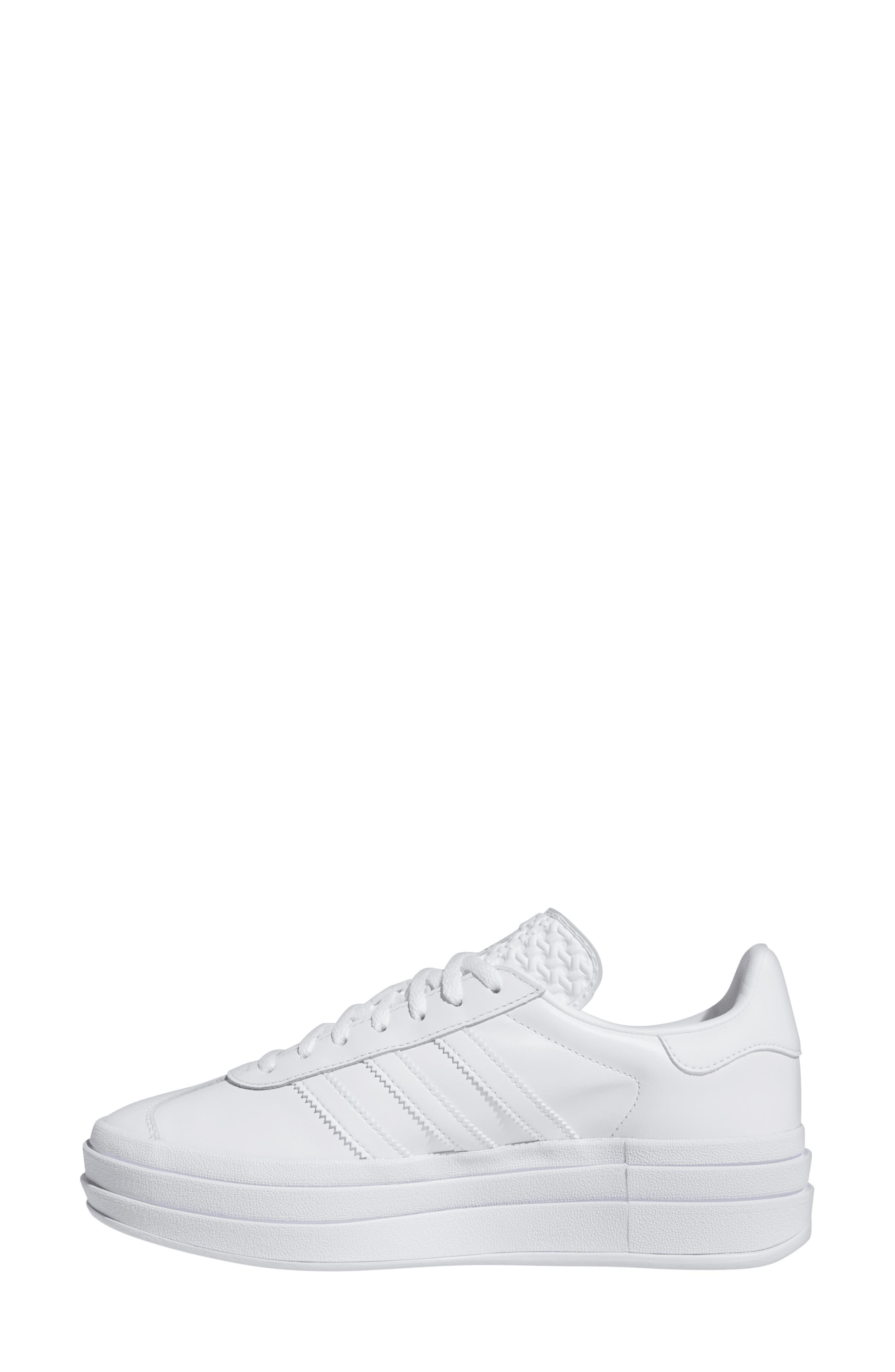 adidas Gazelle Bold Platform Sneaker in White | Lyst