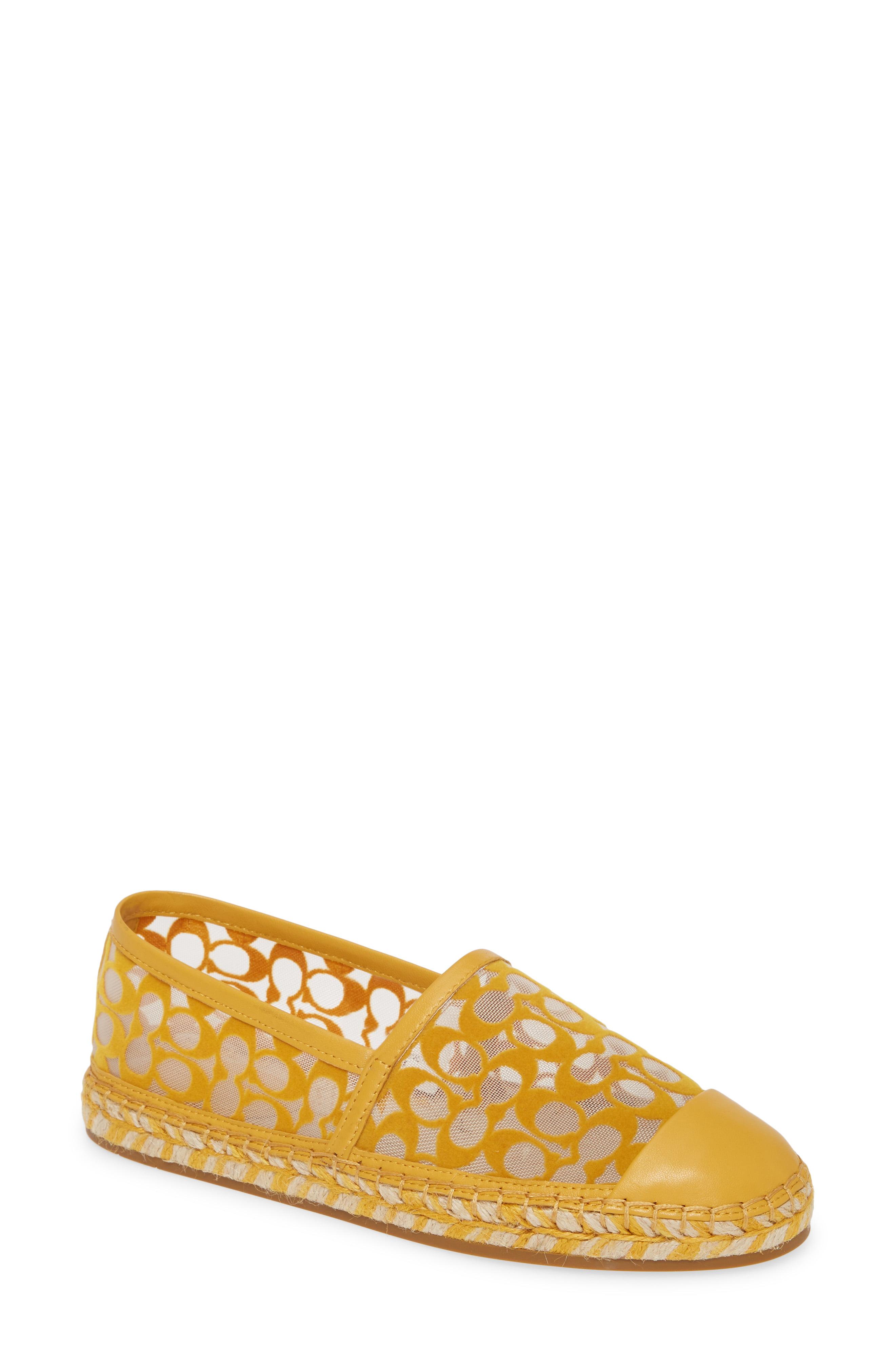 cleo espadrille flat coach