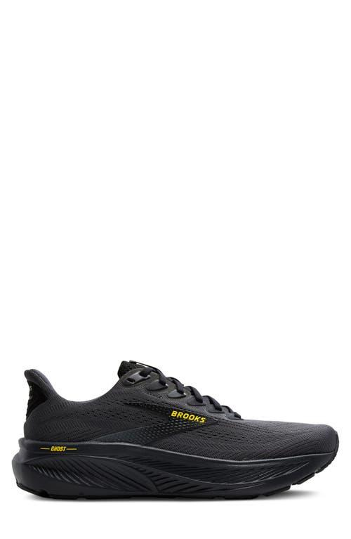 Brooks Ghost 17 Running Shoe in Black for Men | Lyst display picture 1