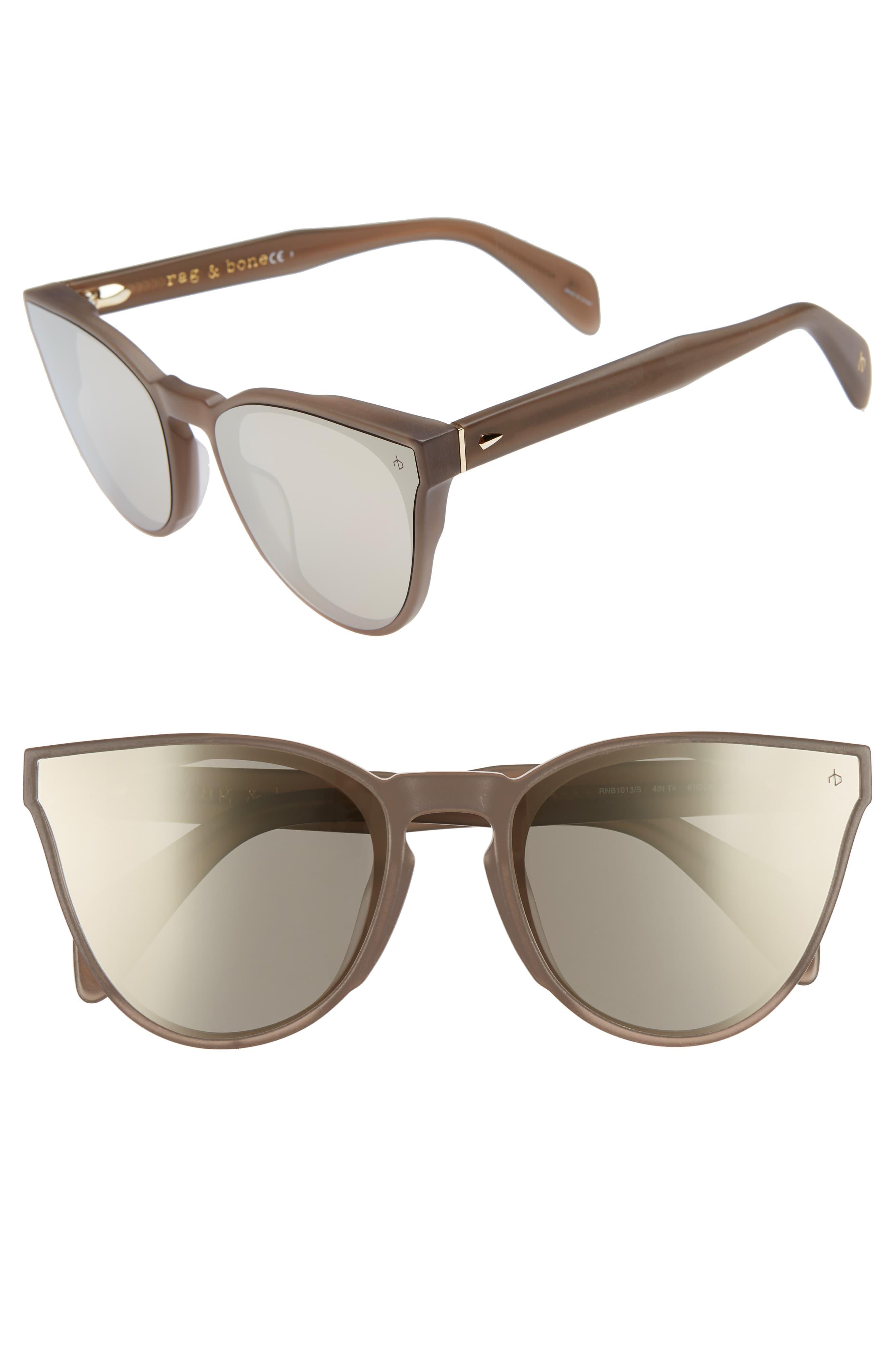 Rag Bone 61mm Cat Eye Sunglasses In Brown Lyst