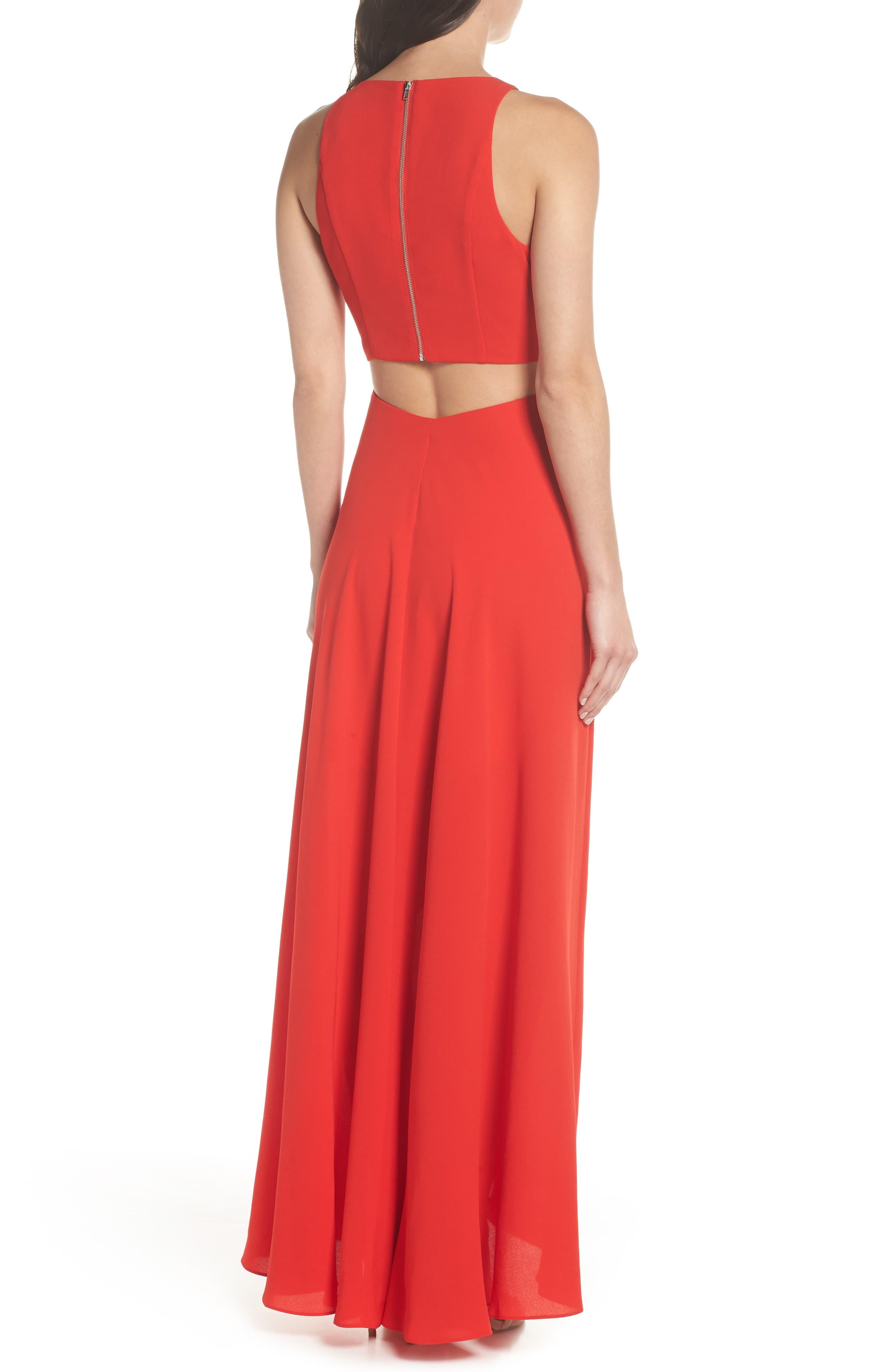 ali & jay cutout maxi dress