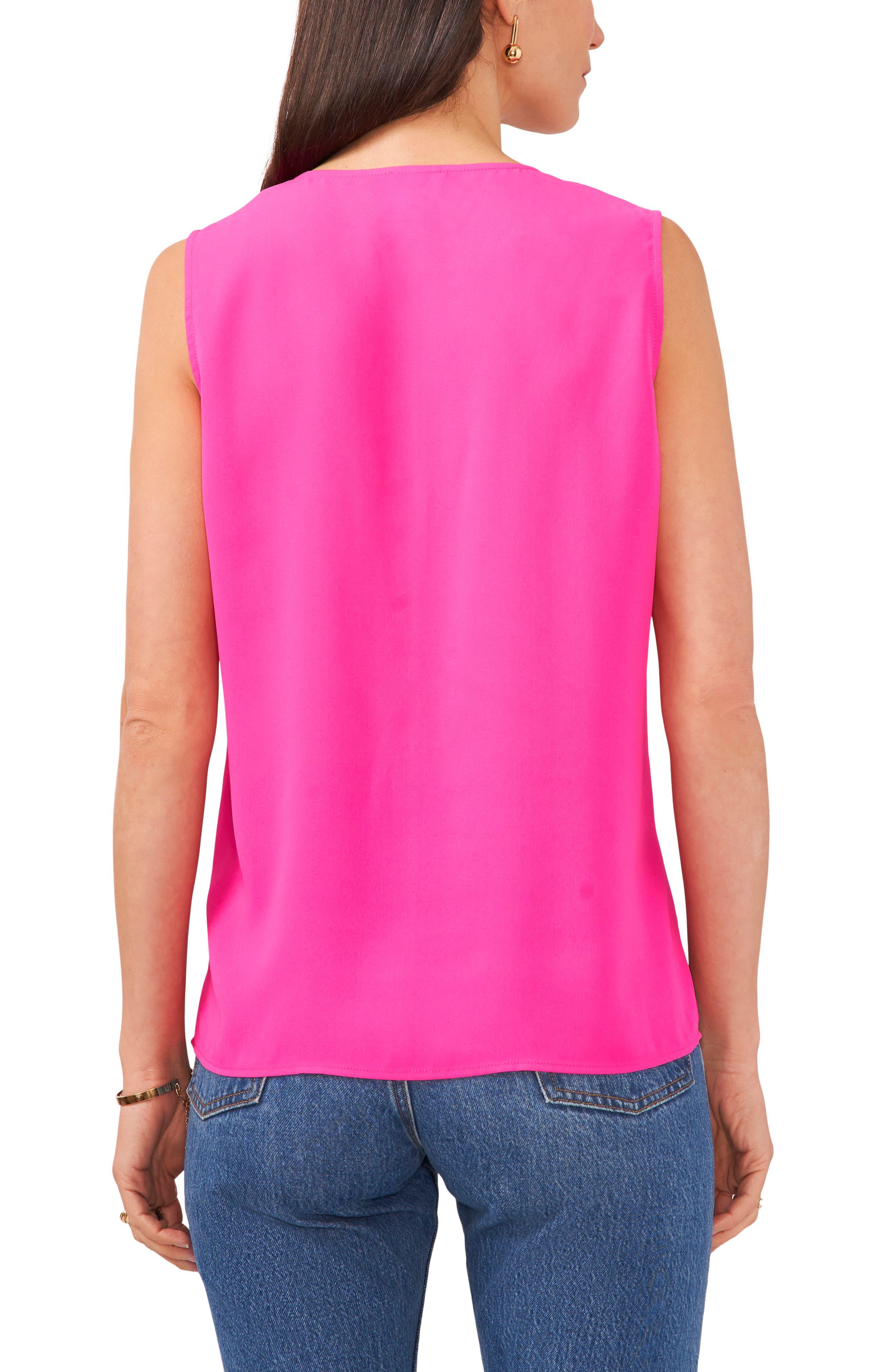 Vince camuto best sale pink blouse