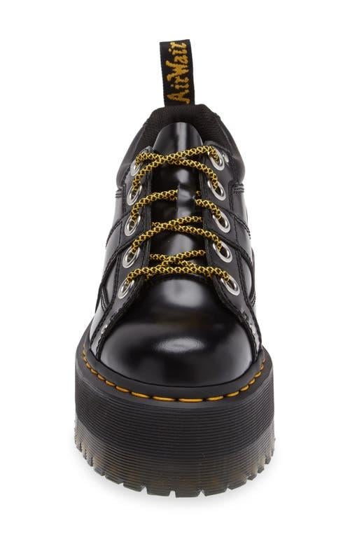 Dr. Martens 5 Eye Quad Max Lug Platform Sneaker in Black Lyst